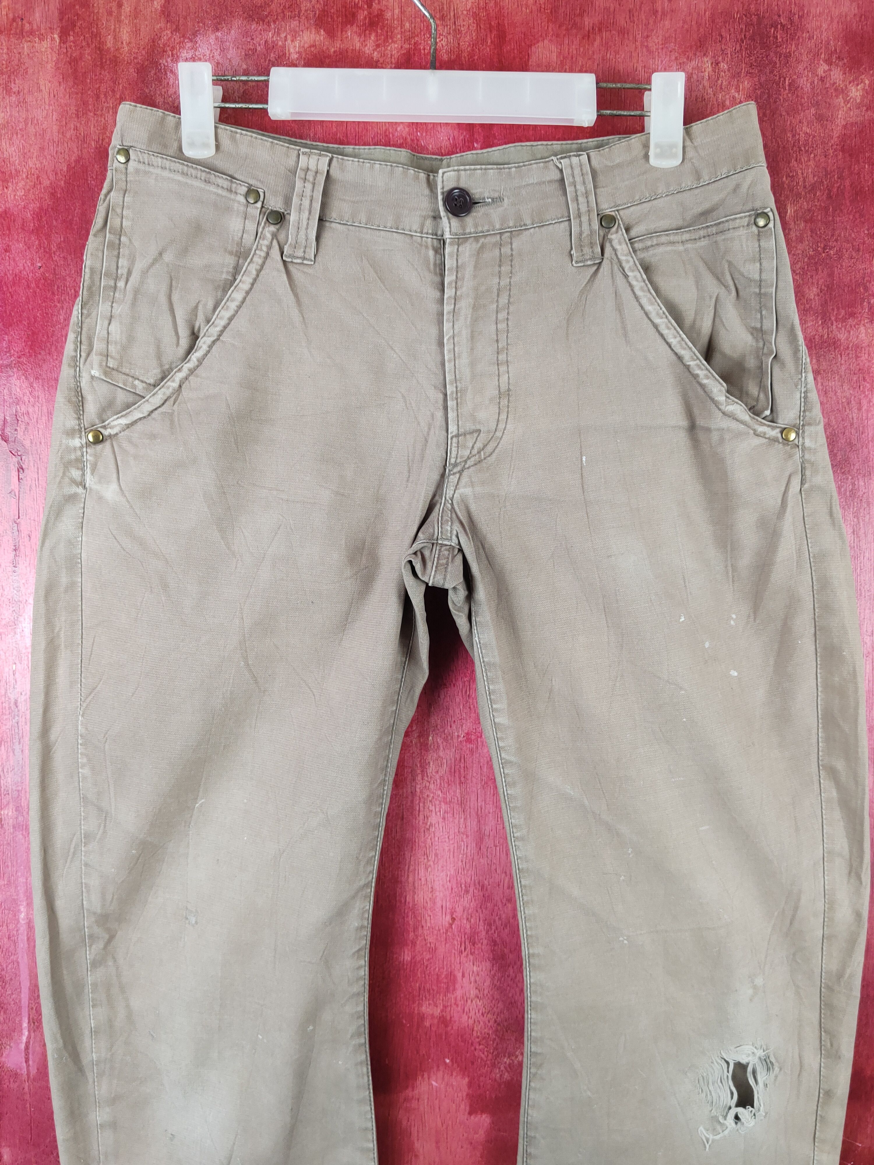 Global Work Global Work Brown Multipocket Casual Pants #S1753 Size US 31 - 2 Thumbnail