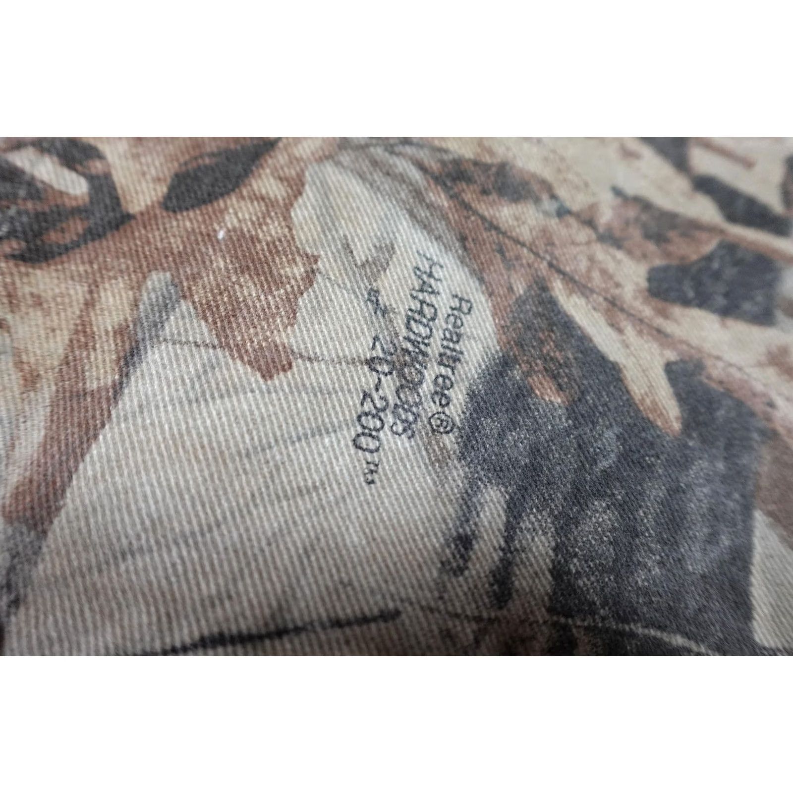 Wrangler Vintage Wrangler Rugged Wear Jeans Mens 36x32 Realtree Camo Denim Straight Leg Mens Jeans Brown Camouflage 90s? No Size US 36 / EU 52 - 4 Thumbnail
