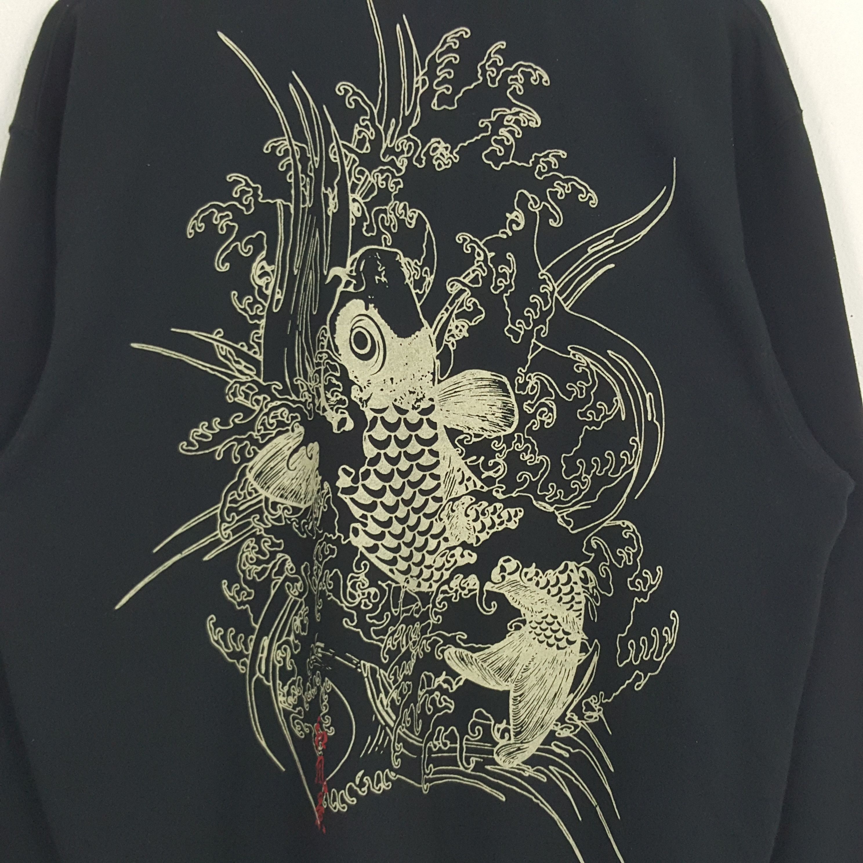 Bullet Noise × Vintage Vintage Bullet Noise Sukajan Japanese Brand Sweatshirt Size US L / EU 52-54 / 3 - 4 Thumbnail