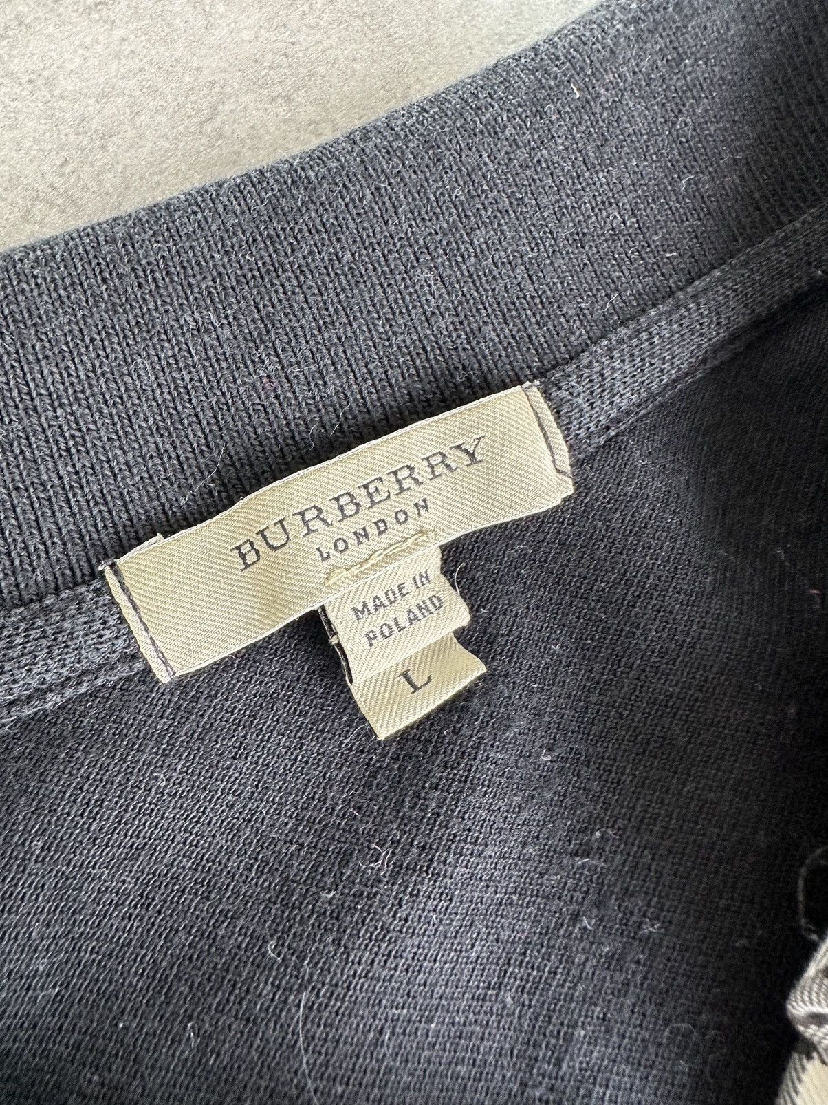 Burberry Burberry Vintage Polo Size L / US 10 / IT 46 - 2 Thumbnail