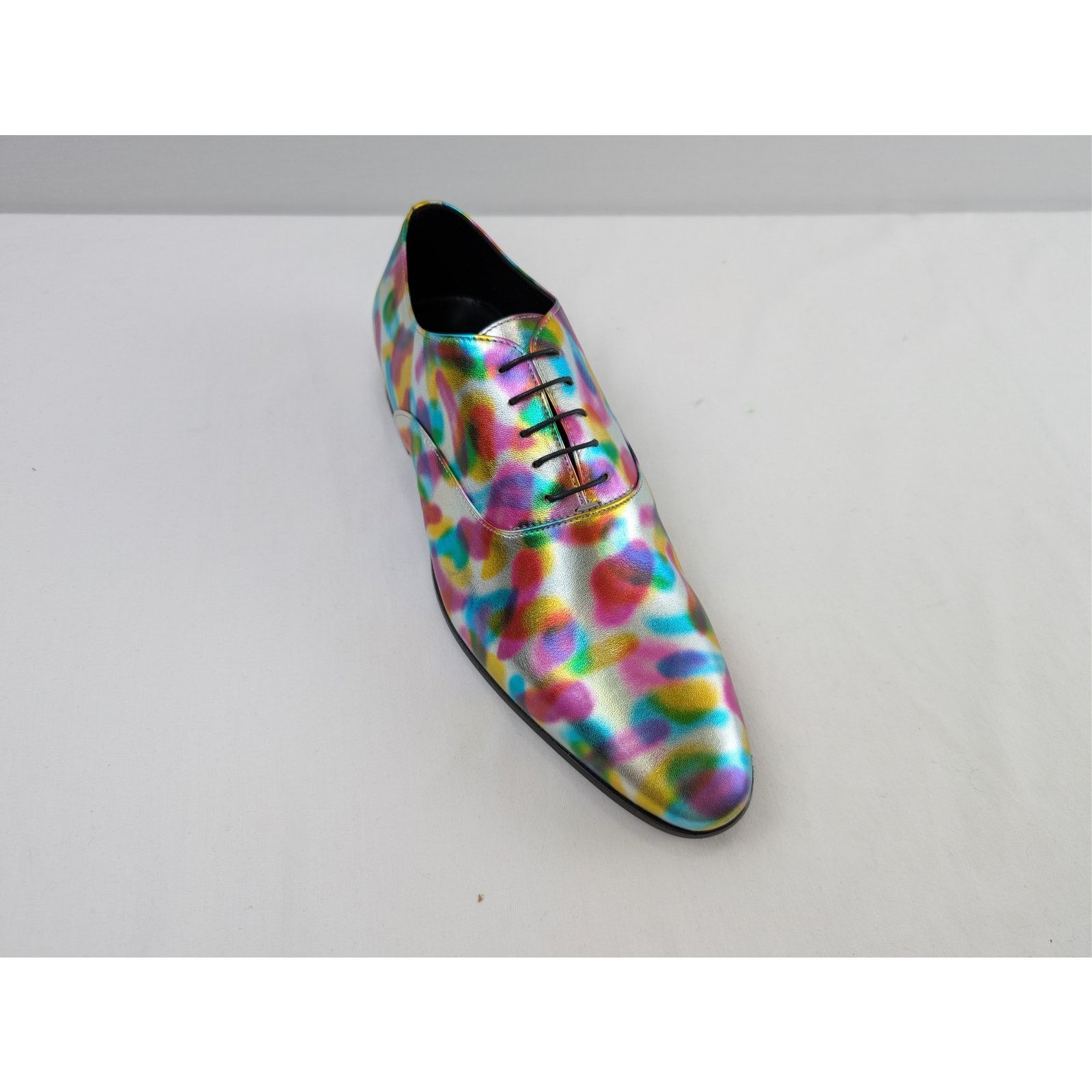 Saint Laurent Paris o1rshd1 Q:2 / Paint Oxford Derby Shoe boots in Multicolor Size US 10 / EU 43 - 3 Thumbnail