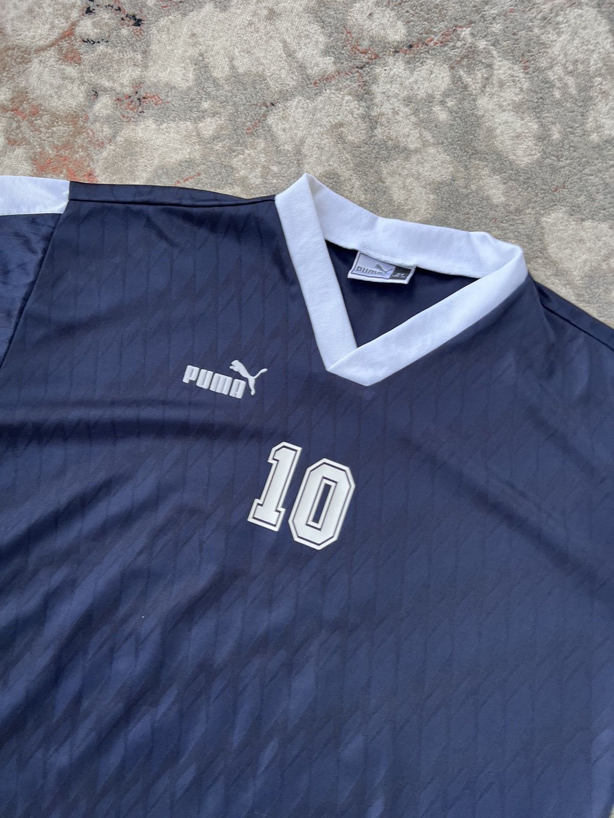 Puma Vintage Puma Football Jersey Size US XL / EU 56 / 4 - 2 Thumbnail