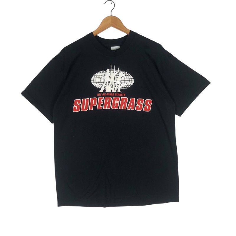Band Tees × Vintage Vintage Supergrass "Life On Other Planets" men t-shirt Size US L / EU 52-54 / 3 - 1 Thumbnail