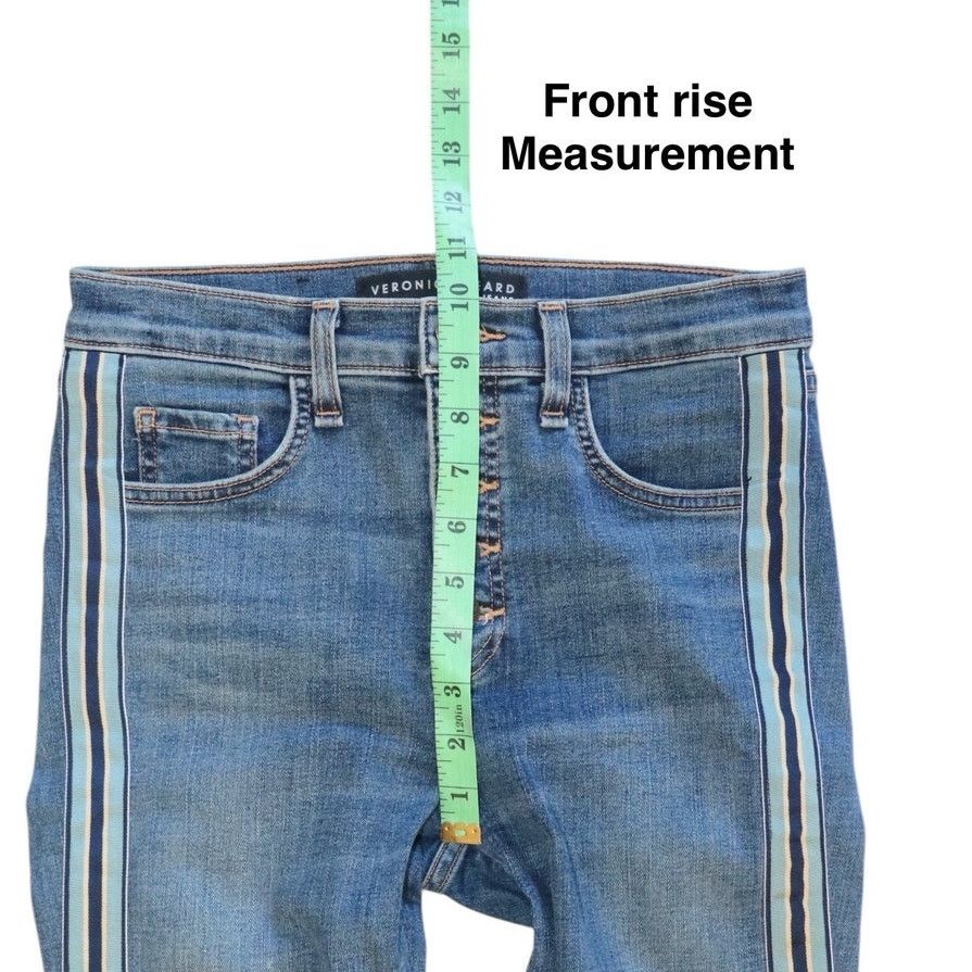 Veronica Beard Veronica Beard Debbie 10” Skinny Jean Size 25 Size 25" / US 0 / IT 36 - 4 Thumbnail