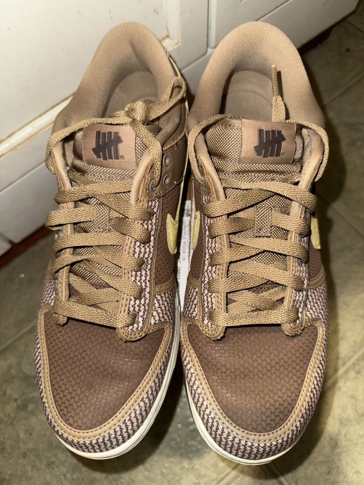 Nike × Undefeated Nike x Undefeated AF1 vs Dunk Low SP “Canteen” VNDS! 10.5men Size US 10.5 / EU 43-44 - 7 Thumbnail