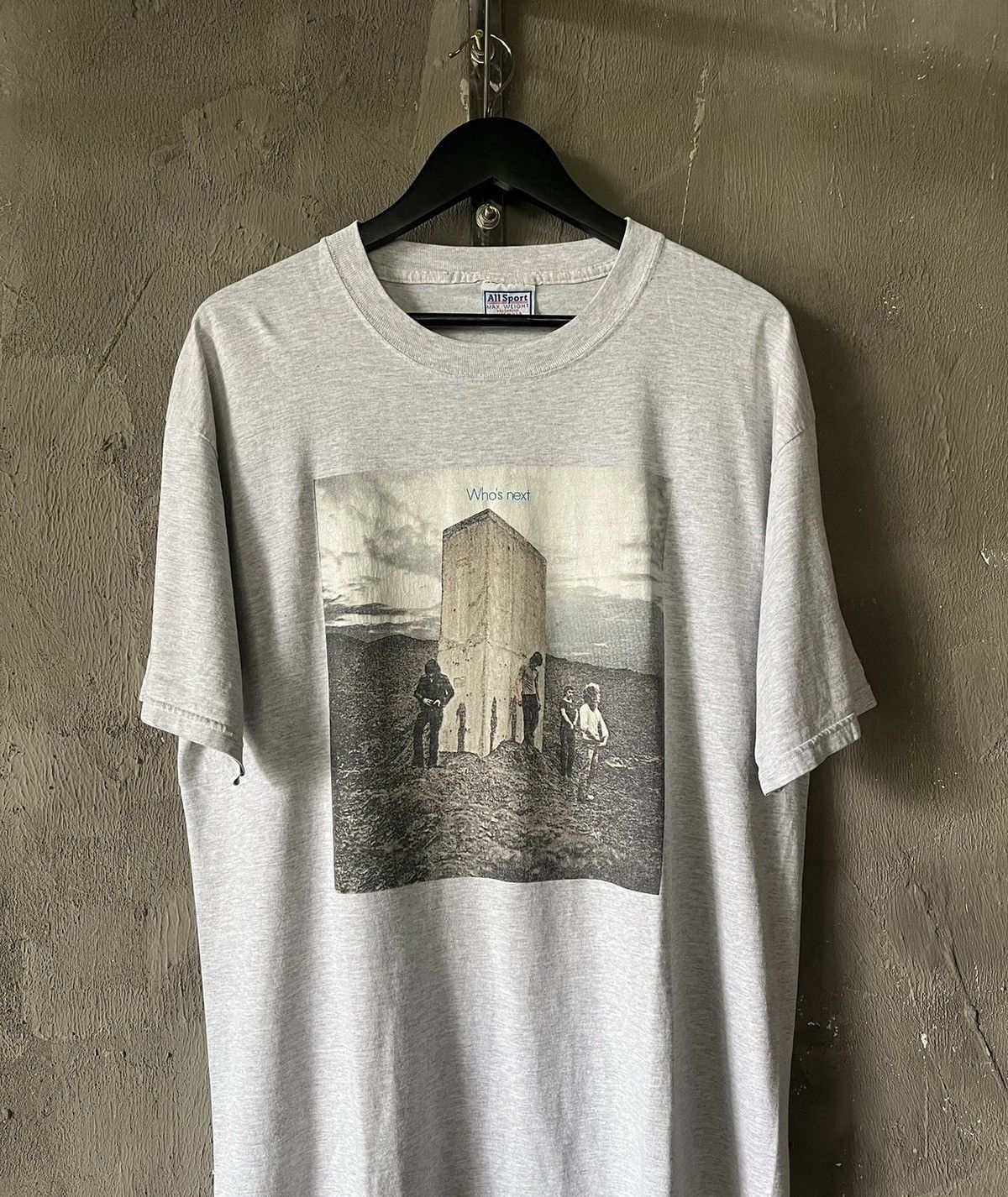 Vintage Vintage Tee whos next 90s Size US L / EU 52-54 / 3 - 1 Thumbnail