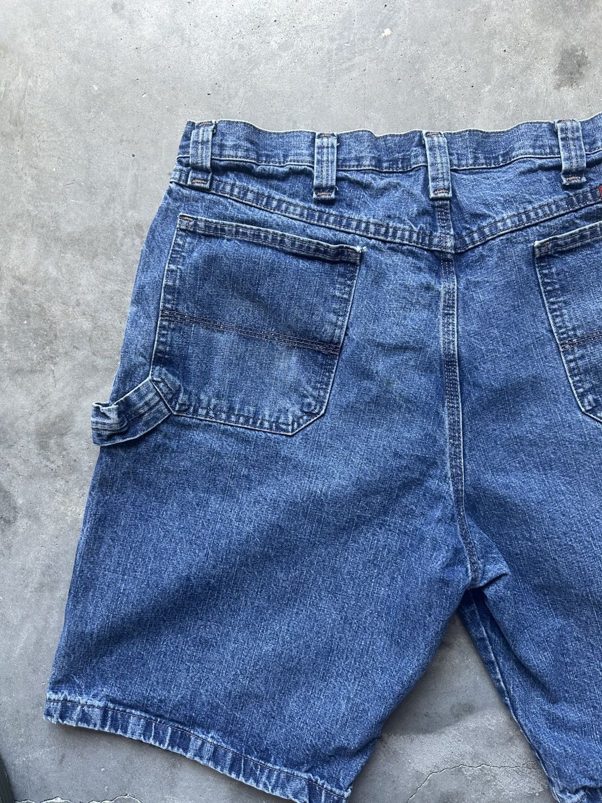 Wrangler Vintage Wrangler Carpenter Denim Shorts Size US 36 / EU 52 - 4 Thumbnail
