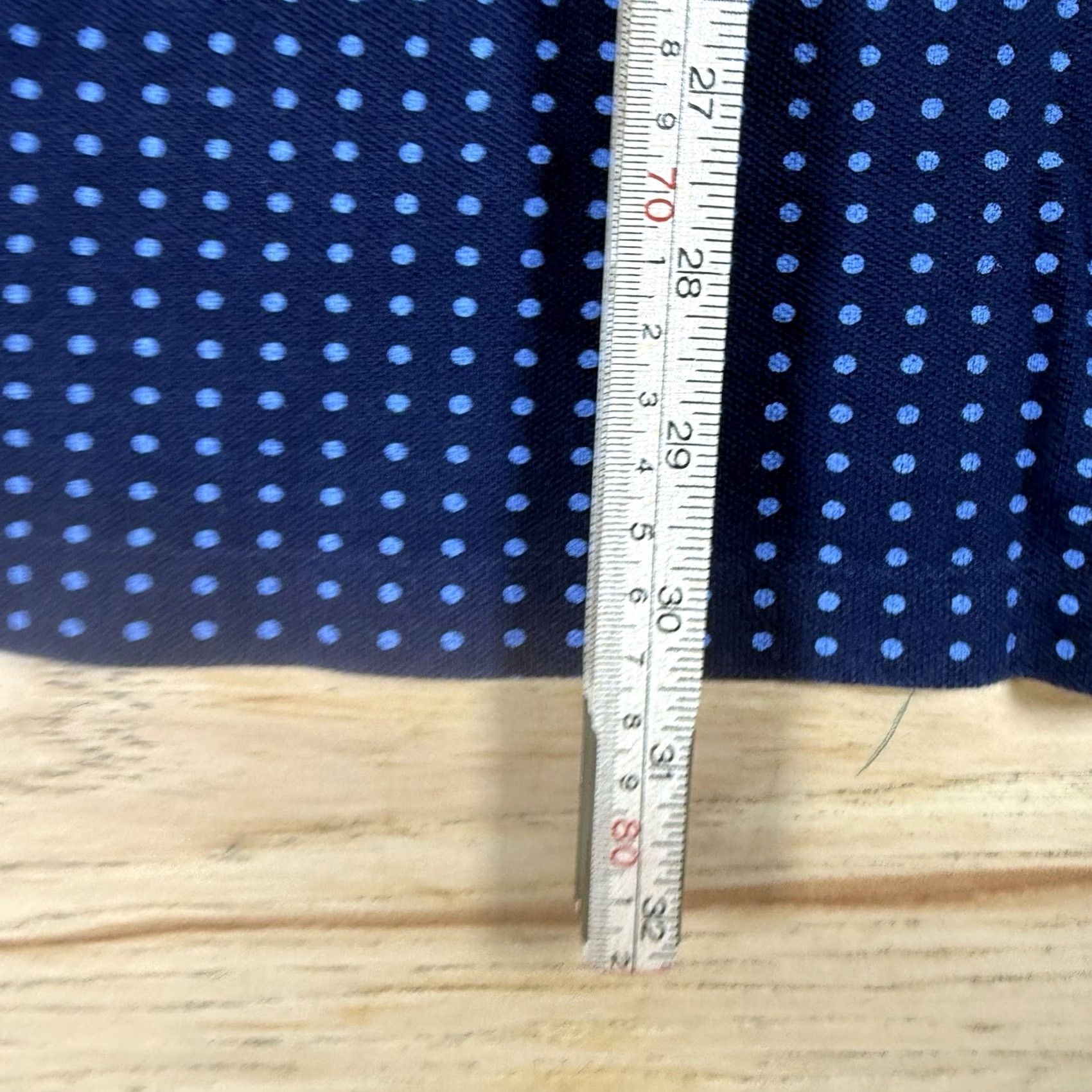 Polo Ralph Lauren VINTAGE Polo Ralph Lauren Polo Shirt Mens Big 2X Big & Tall Blue Polka Dot AOP Short Sleeve USA Rugby Size US XXL / EU 58 / 5 - 8 Thumbnail