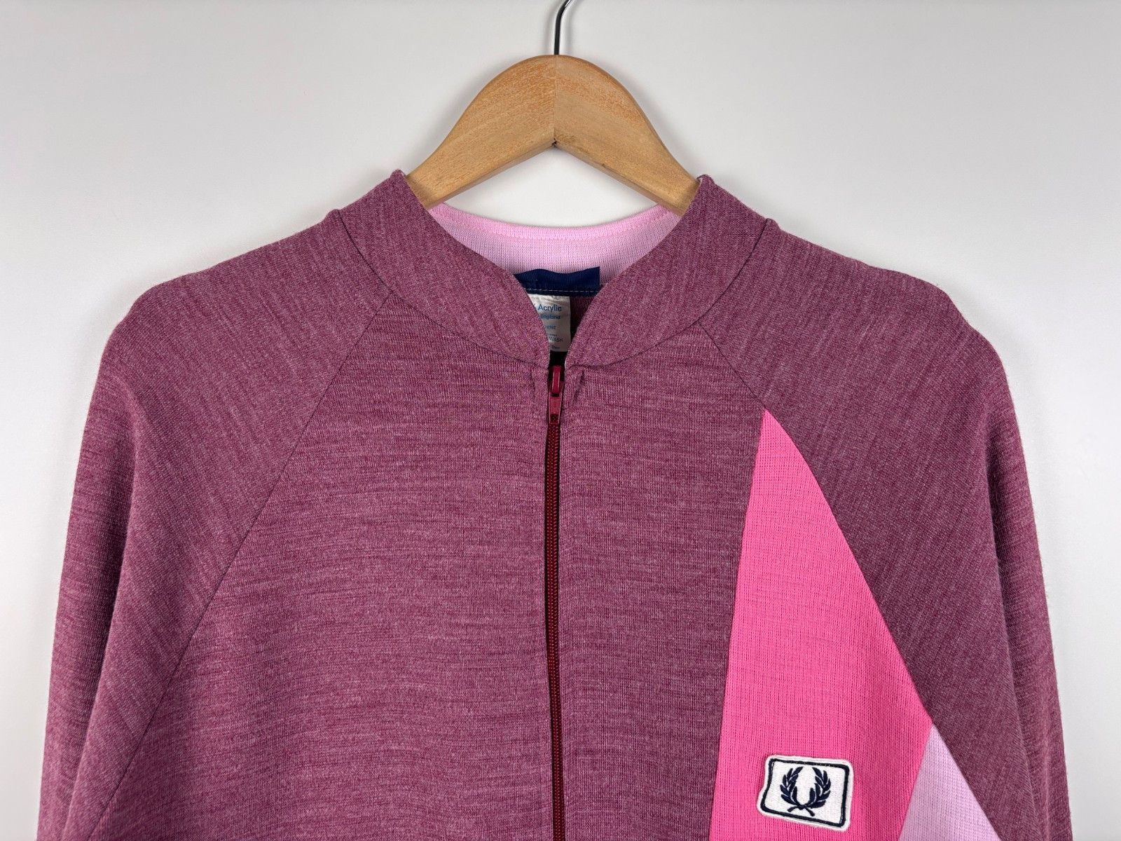 Fred Perry Vtg 80s Fred Perry Zip Pullover Unisex Mens M / Womens L Size US M / EU 48-50 / 2 - 2 Thumbnail