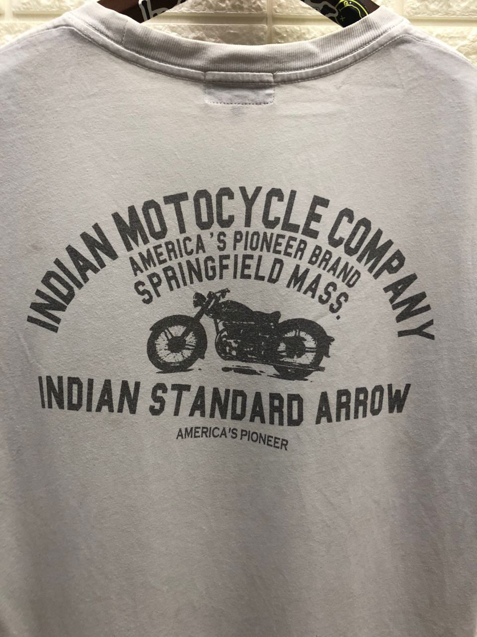Vintage Vintage Native Indian Motercycles T-shirt Size US L / EU 52-54 / 3 - 3 Thumbnail