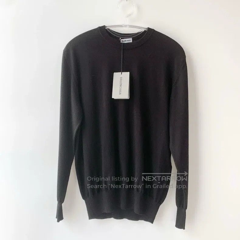 Balenciaga Balenciaga Black knit sweater, size S Size US S / EU 44-46 / 1 - 1 Thumbnail