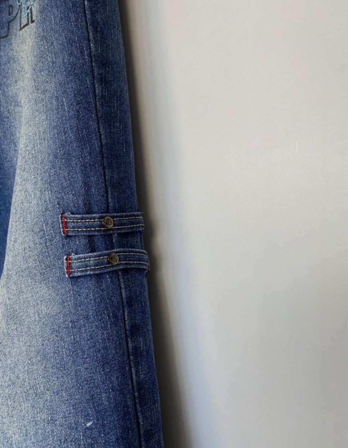 Ecko Unltd. × Vintage Raw Blue Rap Vintage Jeans Size US 32 / EU 48 - 5 Thumbnail