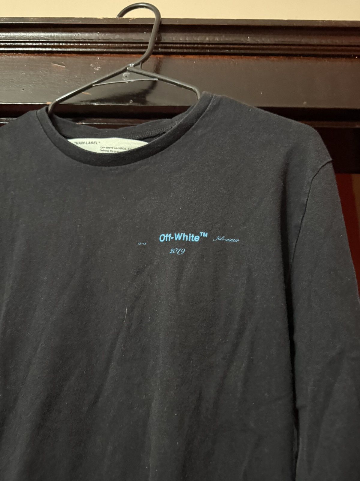 Off-White Off-White Gradient Long Sleeve Size Medium Size US M / EU 48-50 / 2 - 3 Thumbnail