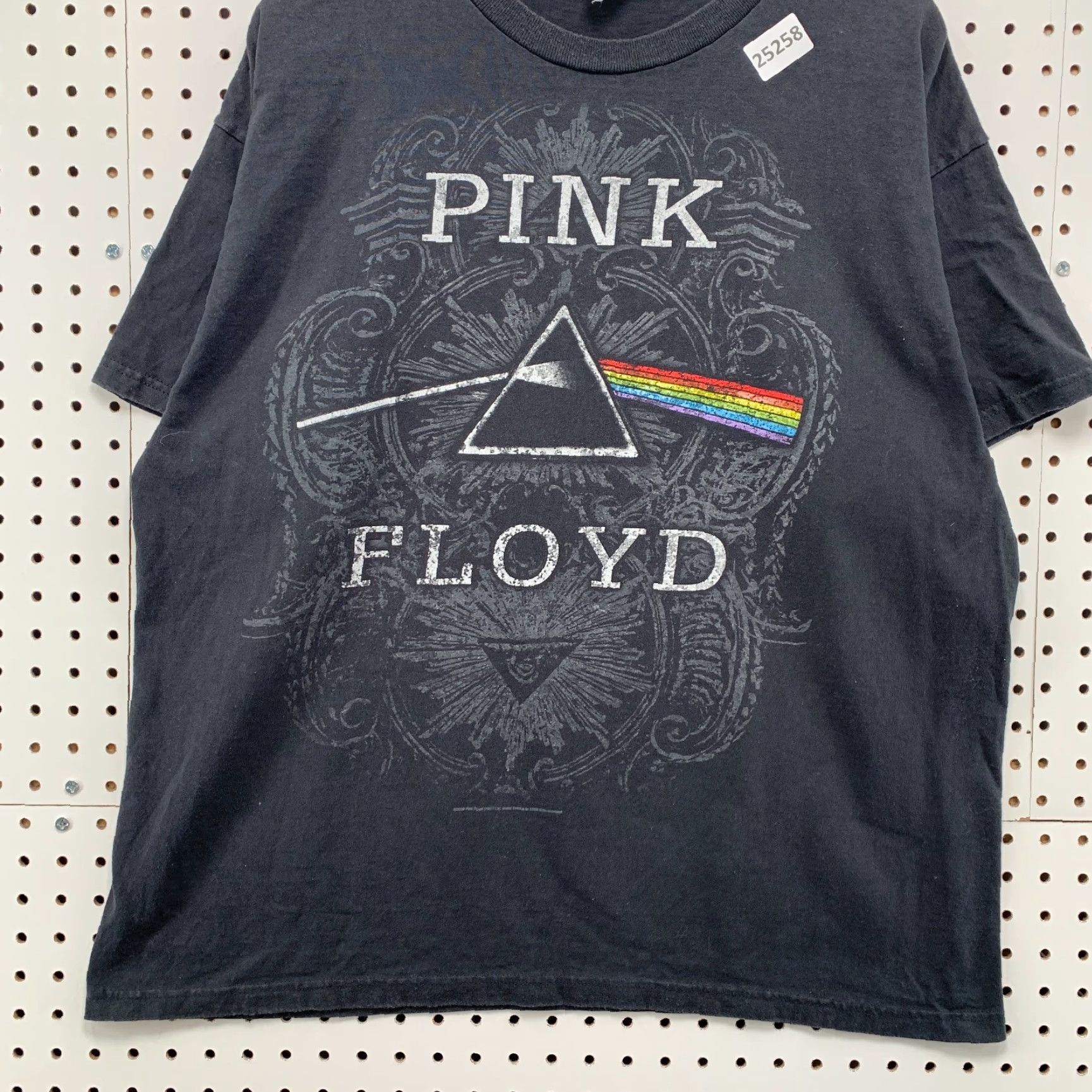 Delta Pink Floyd Shirt Black Dark Side Of The Moon Music Band Tee Adult XL 24x28 Mens Size US XL / EU 56 / 4 - 6 Thumbnail