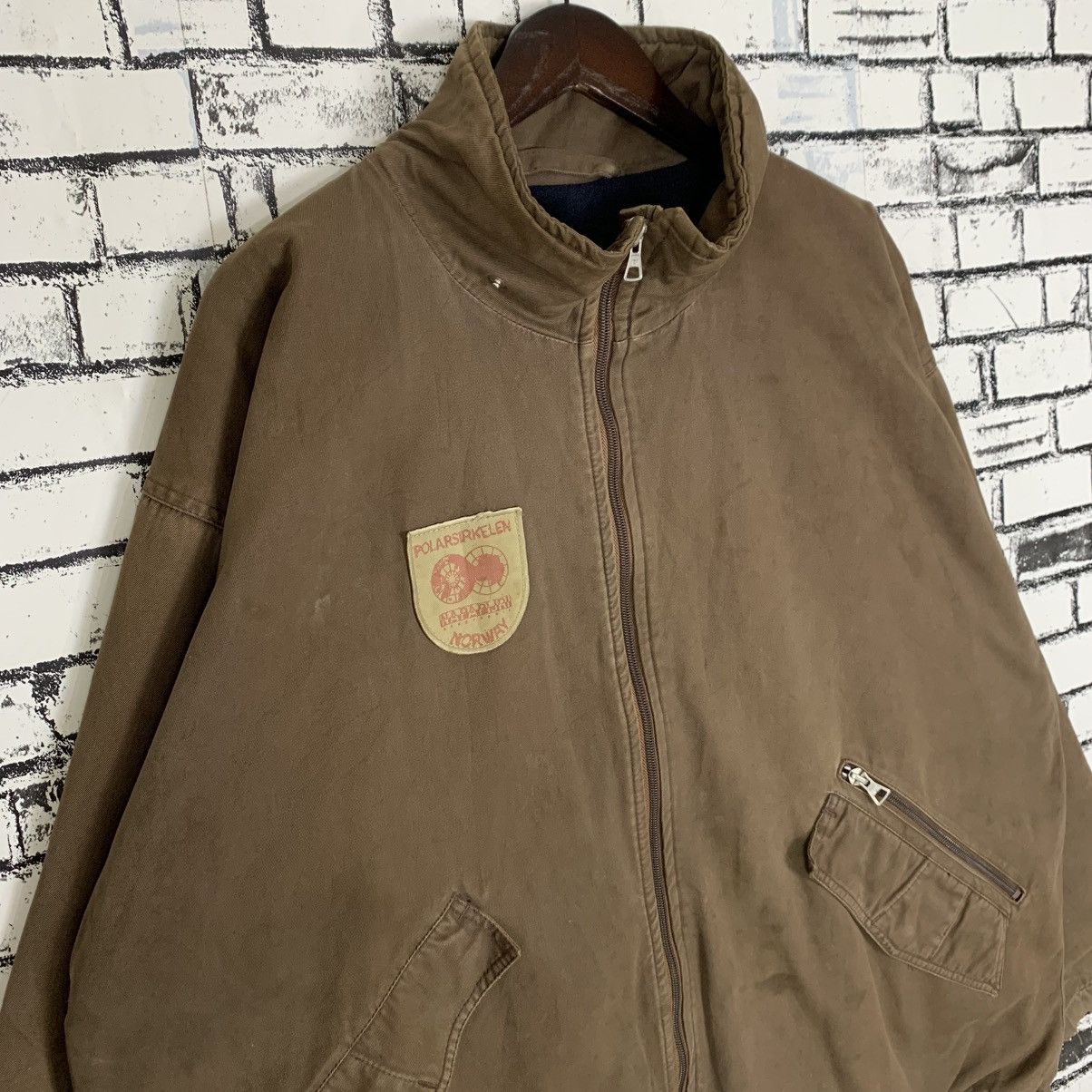 Napapijri Vintage Napapijri Voyage High Tenacity Thick Cotton Jacket Size US L / EU 52-54 / 3 - 5 Thumbnail