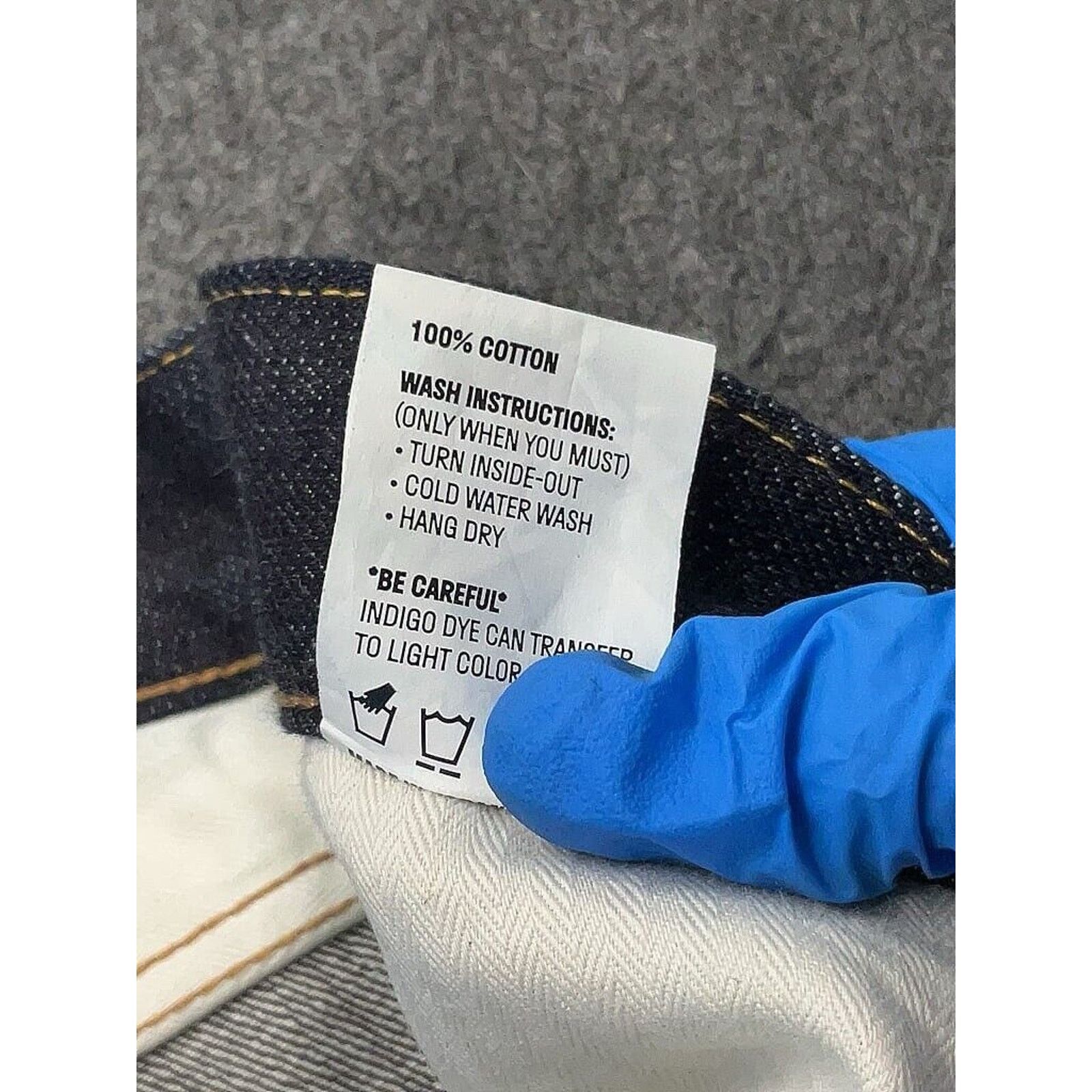 Japanese Brand NWT DROP IBARA JAPANESE SELVEDGE Rigid 15oz Dark 30 X 34.5 Size US 30 / EU 46 - 4 Thumbnail