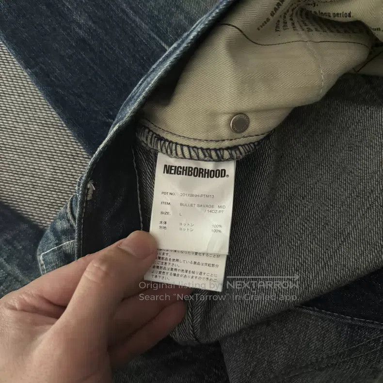 Neighborhood Neighborhood size L Bull King Denim Jeans Size US 27 - 6 Thumbnail