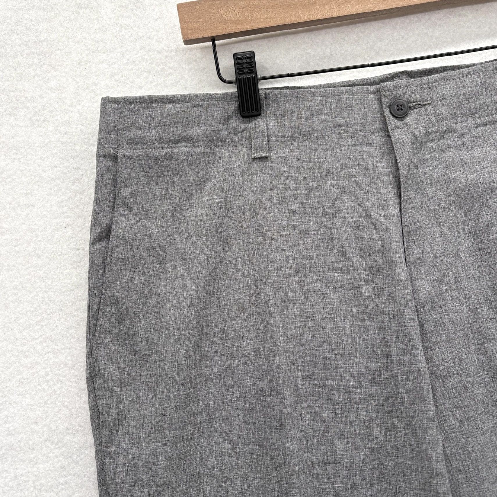 Vintage Grand Slam Pants Mens 36x29 Gray Performance Stretch 360 Golf Active Waistband Size US 36 / EU 52 - 4 Thumbnail