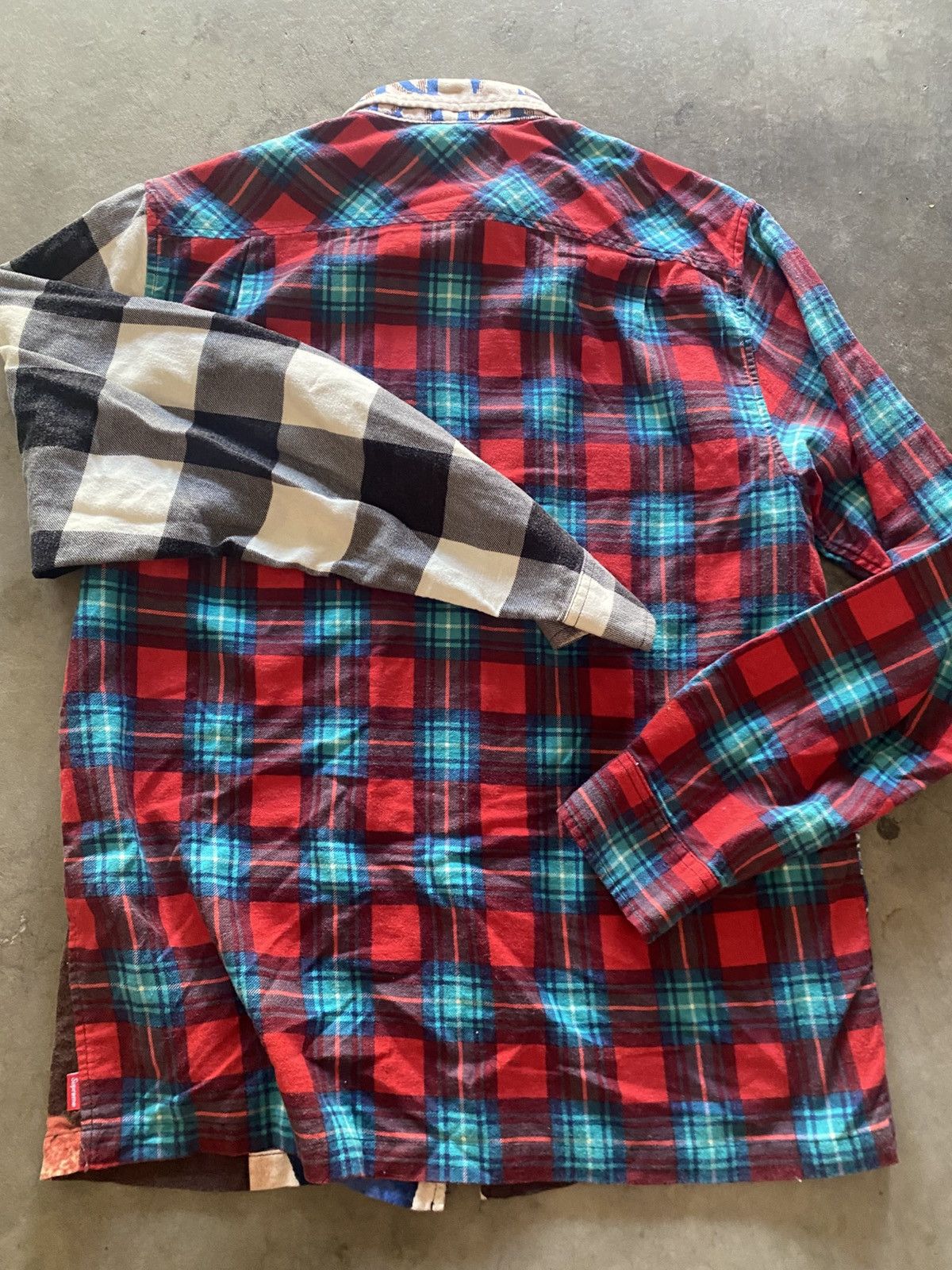 Supreme Supreme MLK Zip Up Flannel Shirt Multicolor Size US M / EU 48-50 / 2 - 7 Thumbnail