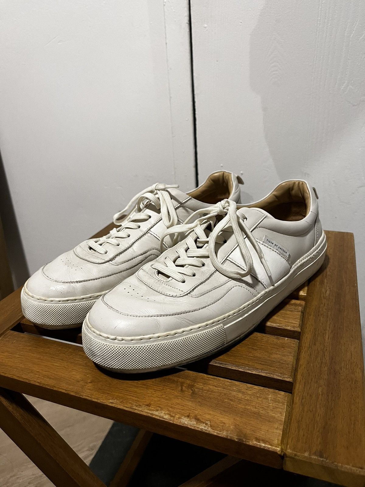 Tiger of Sweden Tiger of Sweden Leather Sneakers Size US 10 / EU 43 - 2 Thumbnail