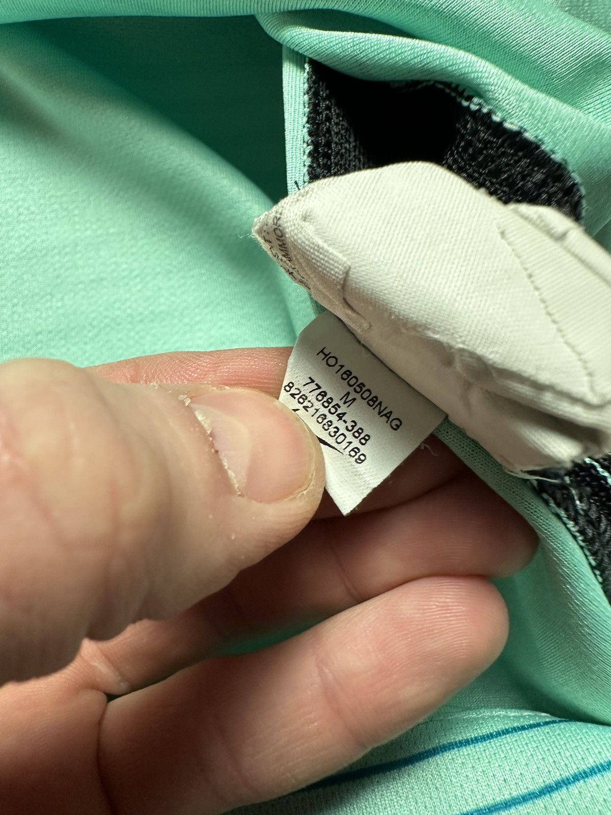 Nike × Vintage Vintage Nike Barcelona soccer jersey away rare green (Shorts Size US M / EU 48-50 / 2 - 10 Thumbnail