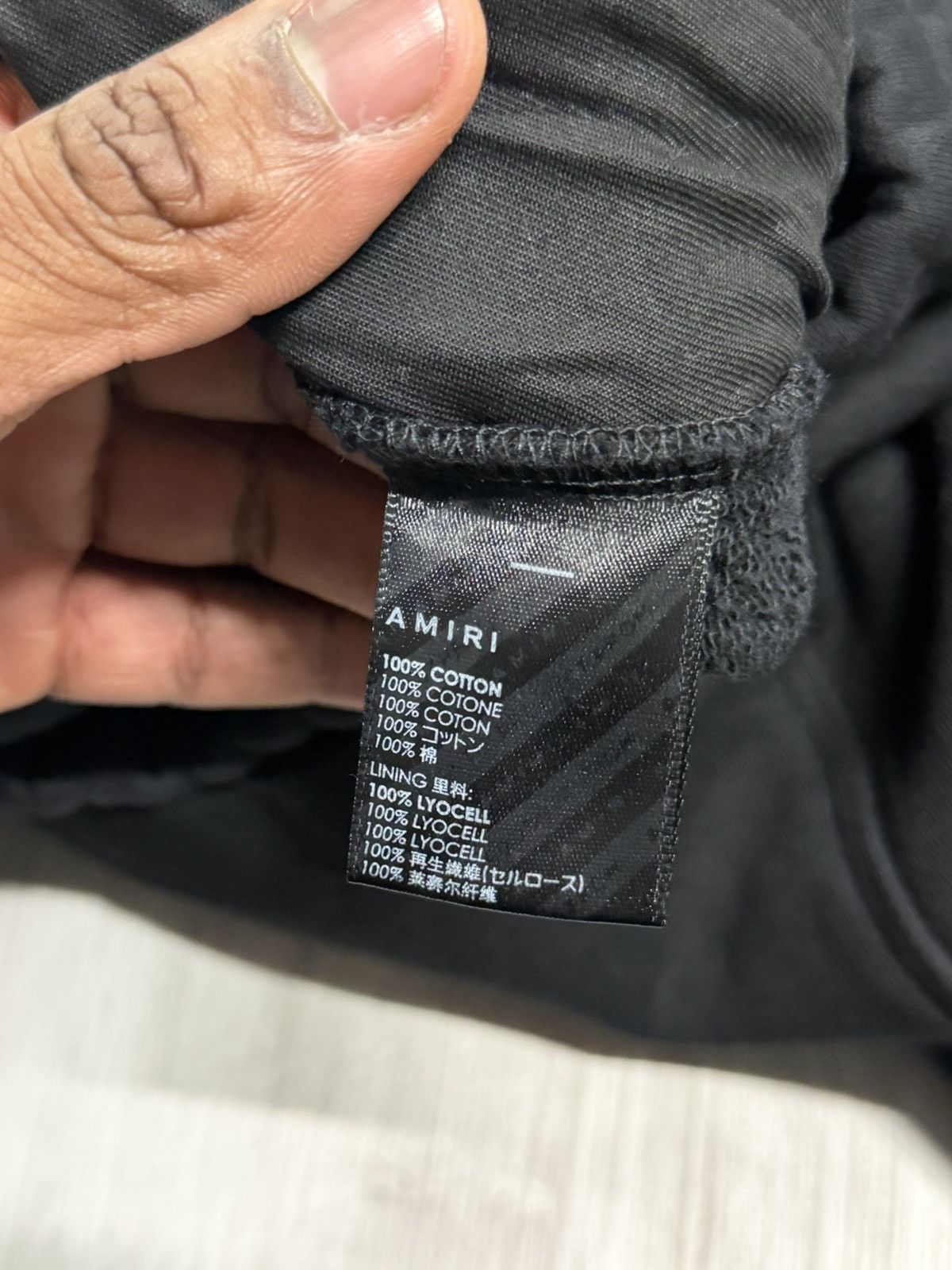 Amiri Amiri Staggered Sweatpants - Size XL Size US 36 / EU 52 - 7 Thumbnail
