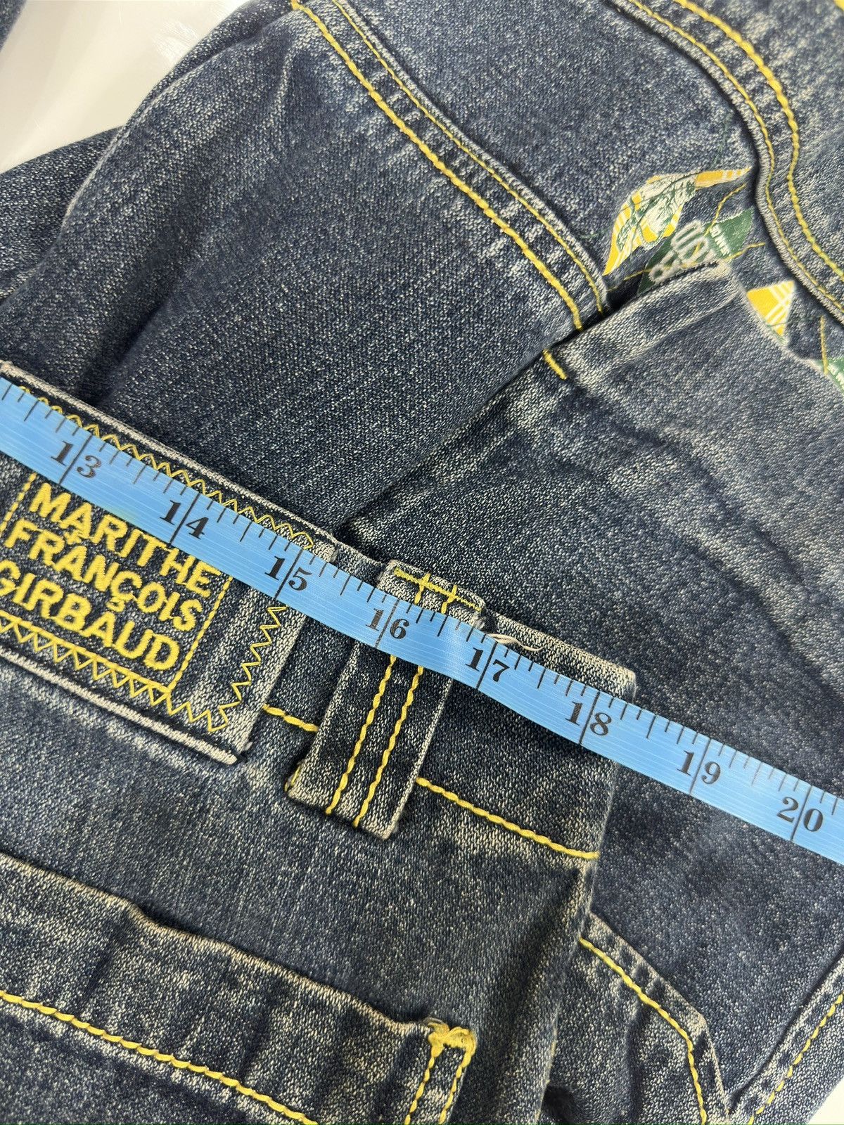 Le Grande Bleu (L.G.B.) × Marithe + Francois Girbaud Vintage 90s Marithe Francois Girbaud Baggy Shorts Size US 37 - 17 Thumbnail