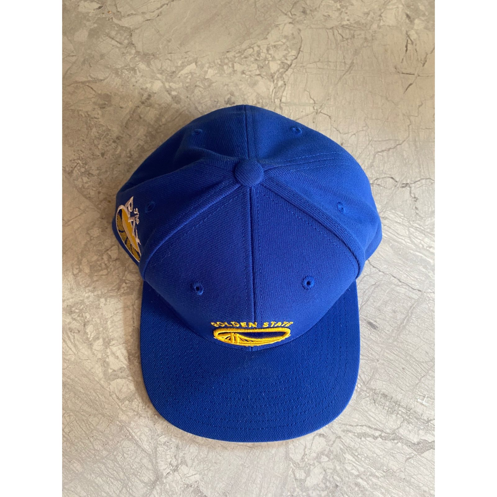 Mitchell & Ness New Golden State Warriors NBA Basketball Snapback Hat Size ONE SIZE - 3 Thumbnail