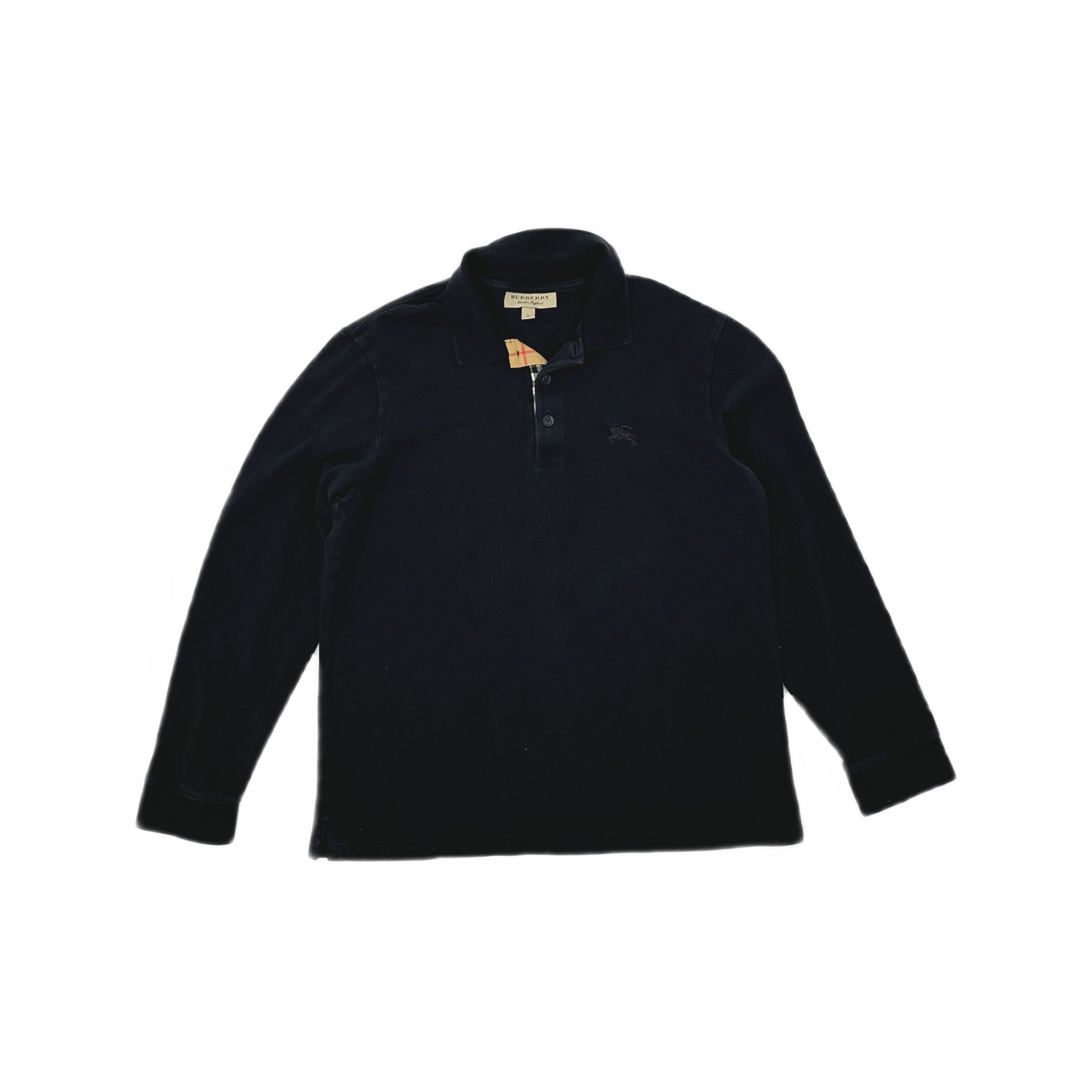 Burberry Burberry Long Sleeve Polo Shirt Size L Size US L / EU 52-54 / 3 - 1 Thumbnail