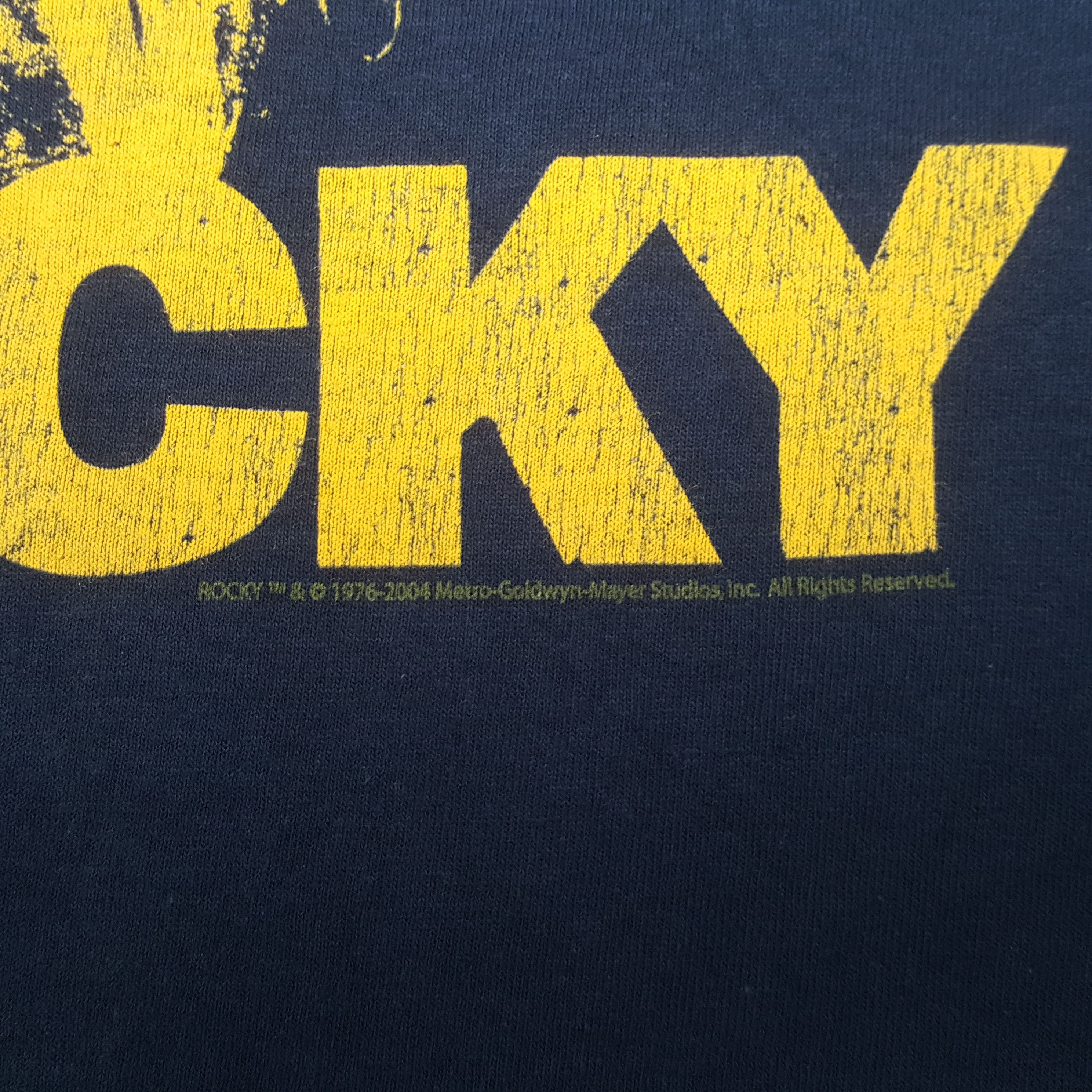 Vintage Rocky Boxing Movie Tshirt RR27 Size US XL / EU 56 / 4 - 7 Thumbnail