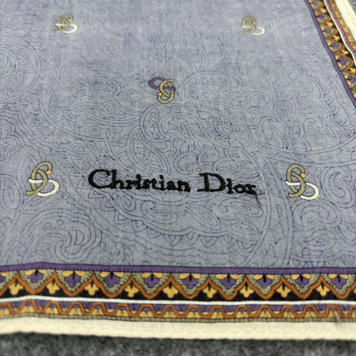 Christian Dior Monsieur × Vintage Handkerchief # E006 Size ONE SIZE - 4 Thumbnail