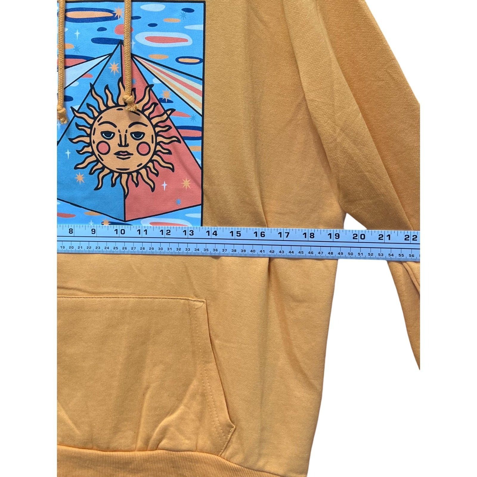 Pink Floyd Pink Floyd - Men's Long Sleeve Hooded Sweatshirt - Yellow - Size US M / EU 48-50 / 2 - 3 Thumbnail