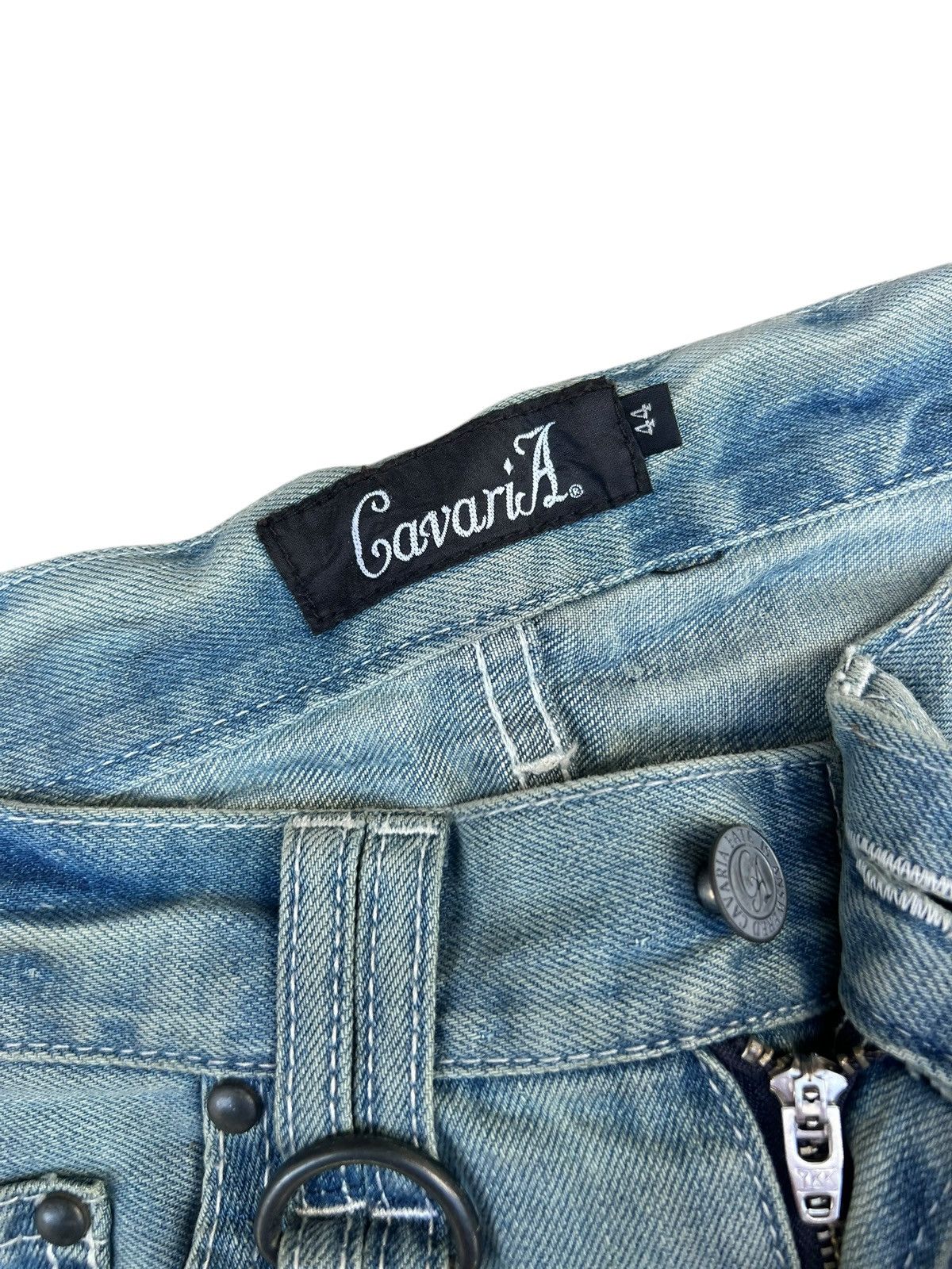 Vintage CavariA Japan Mud Denim Clawmark Bootcut Jeans Size US 30 / EU 46 - 5 Thumbnail