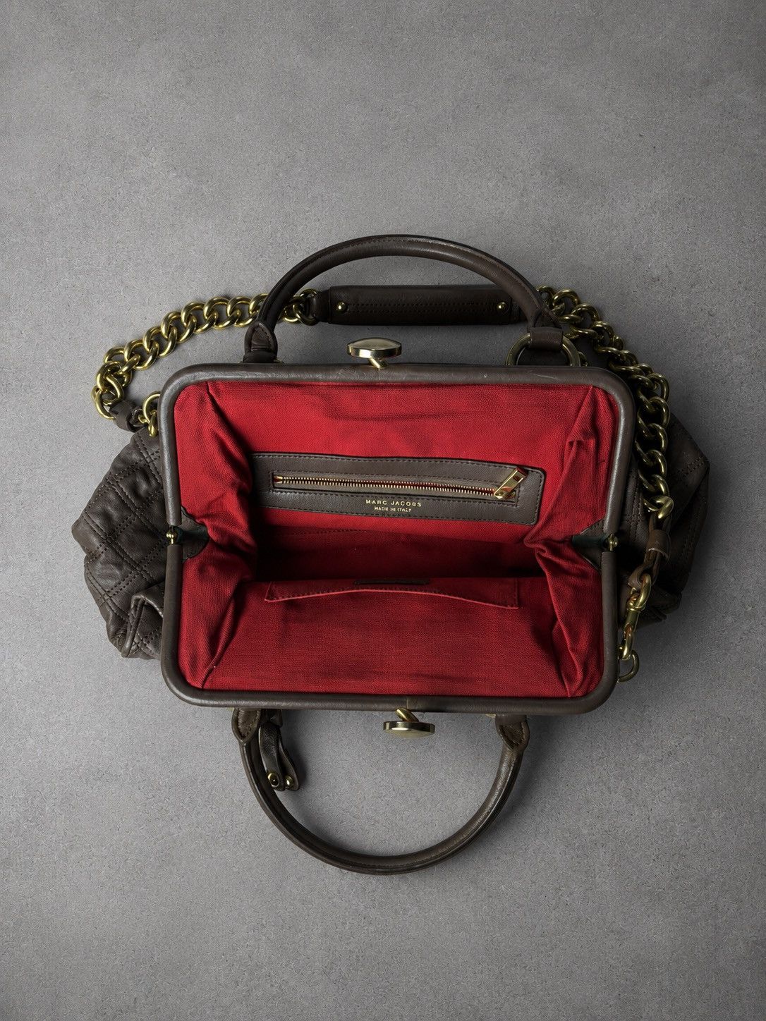 Marc Jacobs MARC JACOBS QUILTED FRAME BAG Size ONE SIZE - 1 Thumbnail