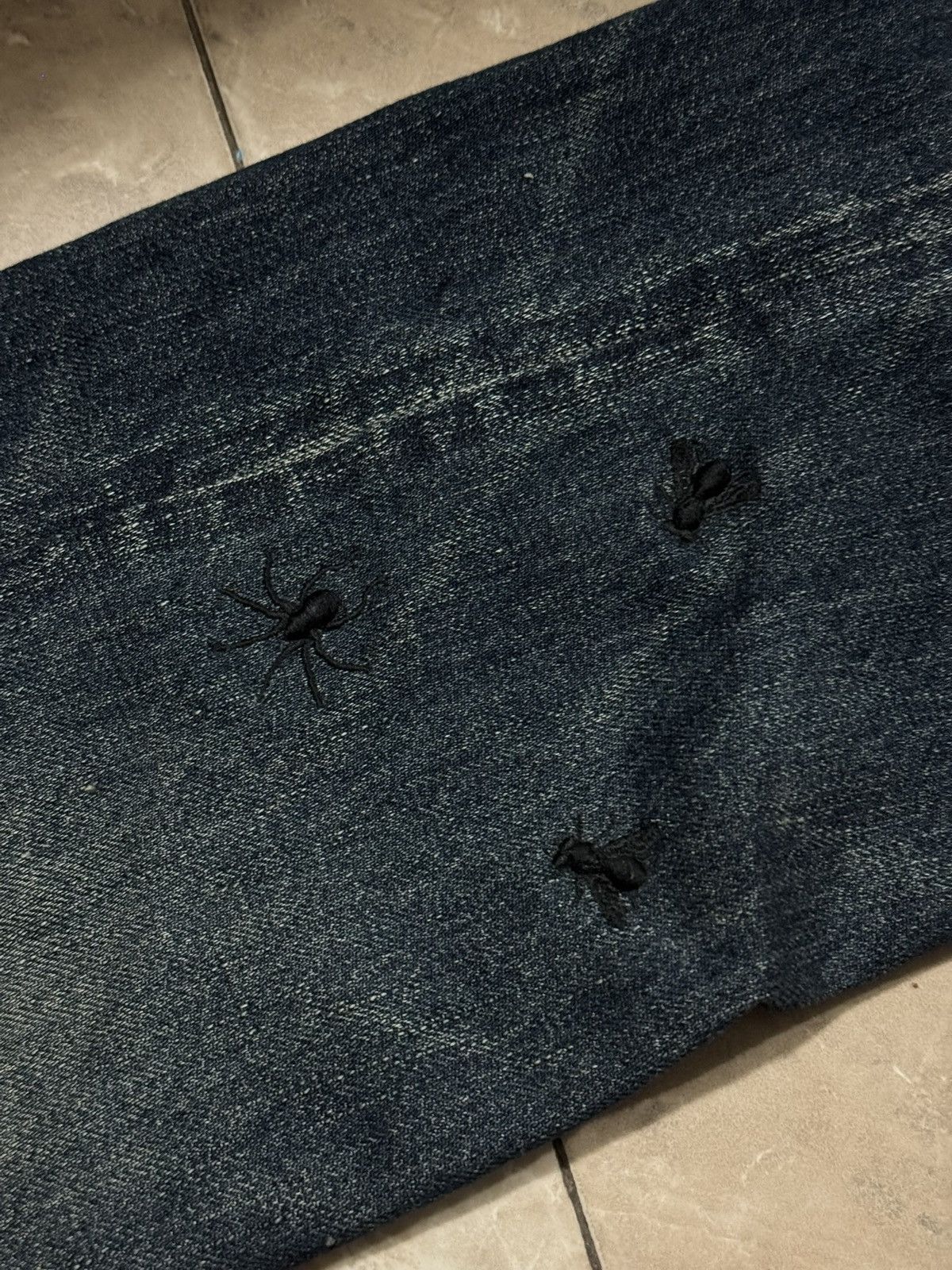 Undercover Undercover AW06 “Guru Guru” Bug Denim Size US 31 - 6 Thumbnail