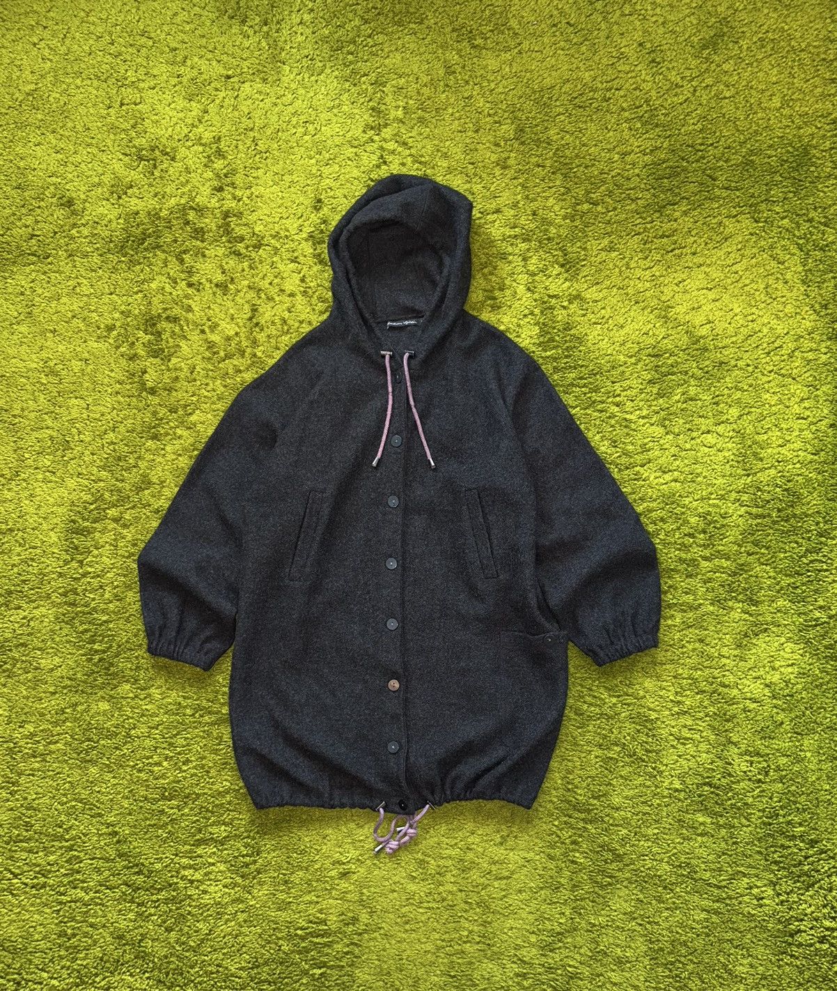 Designer × Gudrun Sjoden Gudrun Sjoden avant garde 100% wool parka hooded jacket Size M / US 6-8 / IT 42-44 - 1 Thumbnail