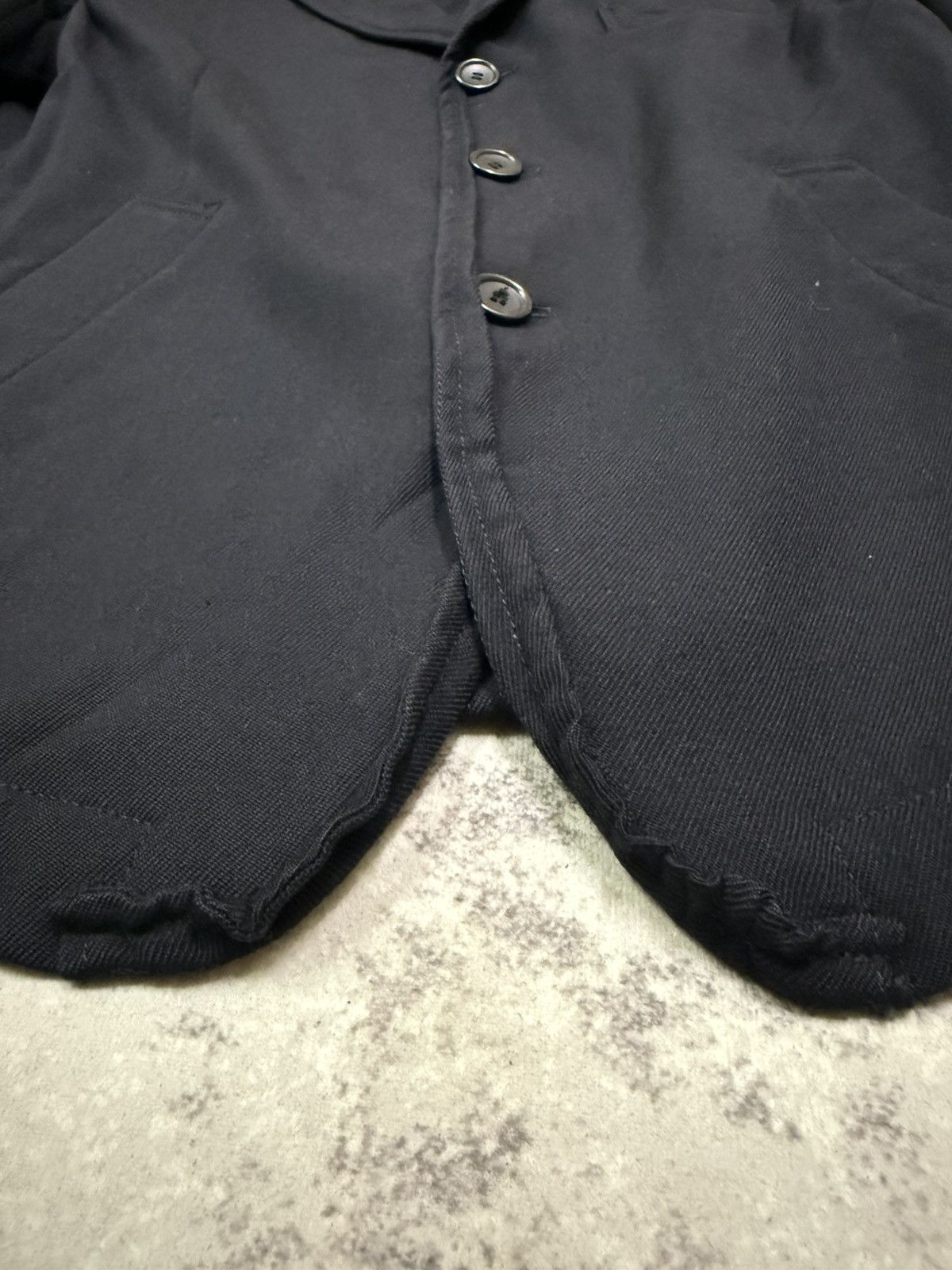 Comme des Garcons Homme Plus AD1998 Comme Des Garcons Homme Plus Linen Wool Coat Jacket Size US M / EU 48-50 / 2 - 19 Thumbnail