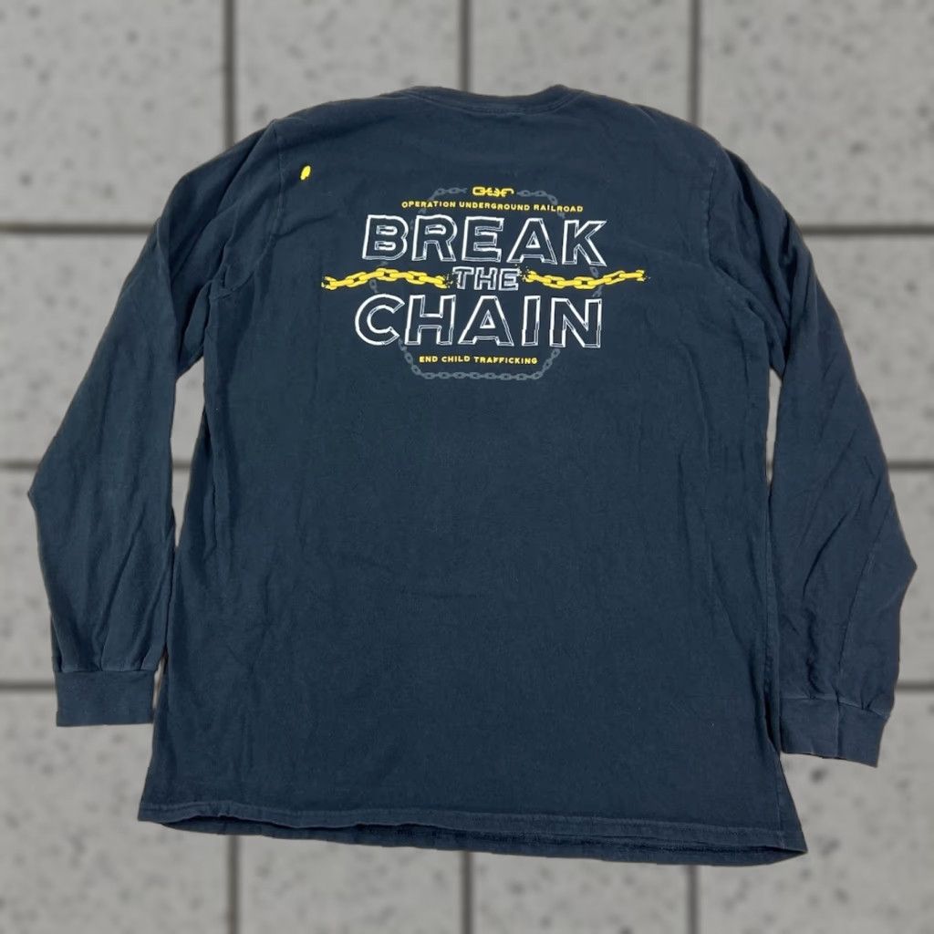 Diesel VINTAGE Diesel Power Break The Chain Black Long Sleeve Shirt Large Size US L / EU 52-54 / 3 - 1 Thumbnail