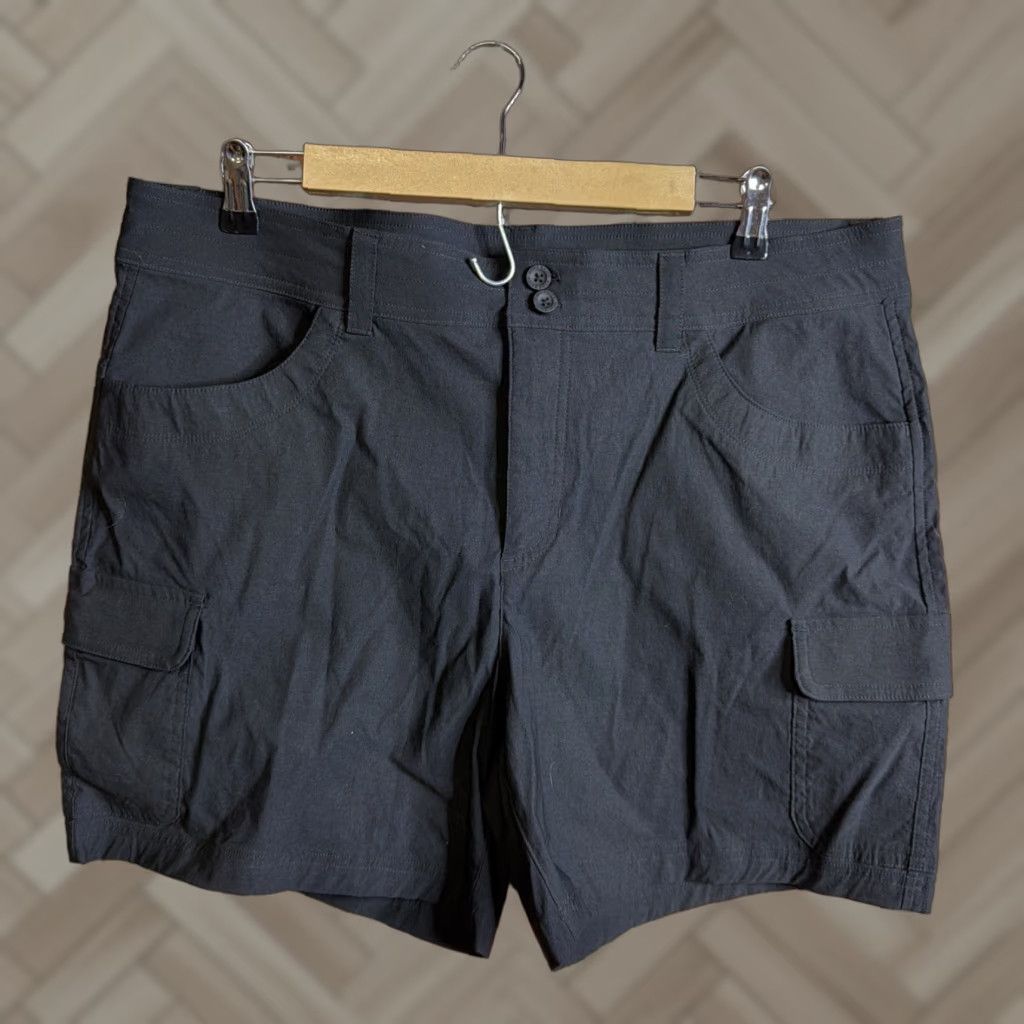 Eddie Bauer Eddie Bauer Women's Stretch Nylon Hiking Shorts Size 16 Black Size 38" / US 16 / IT 52 - 1 Thumbnail