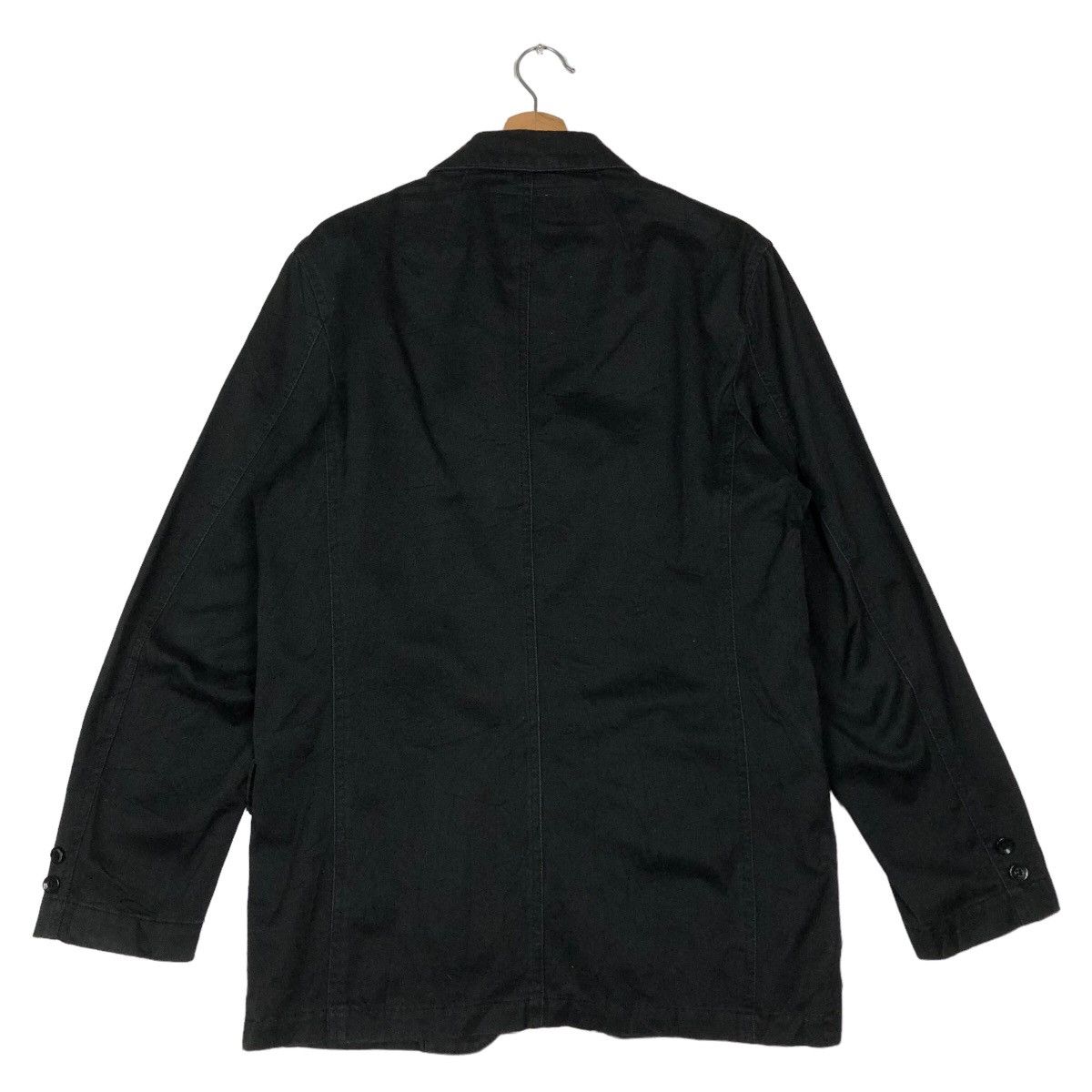 Japanese Brand 🔥90’s Hickory Chore Jacket Work Calvin Klein Issey Miyake Size US L / EU 52-54 / 3 - 8 Thumbnail