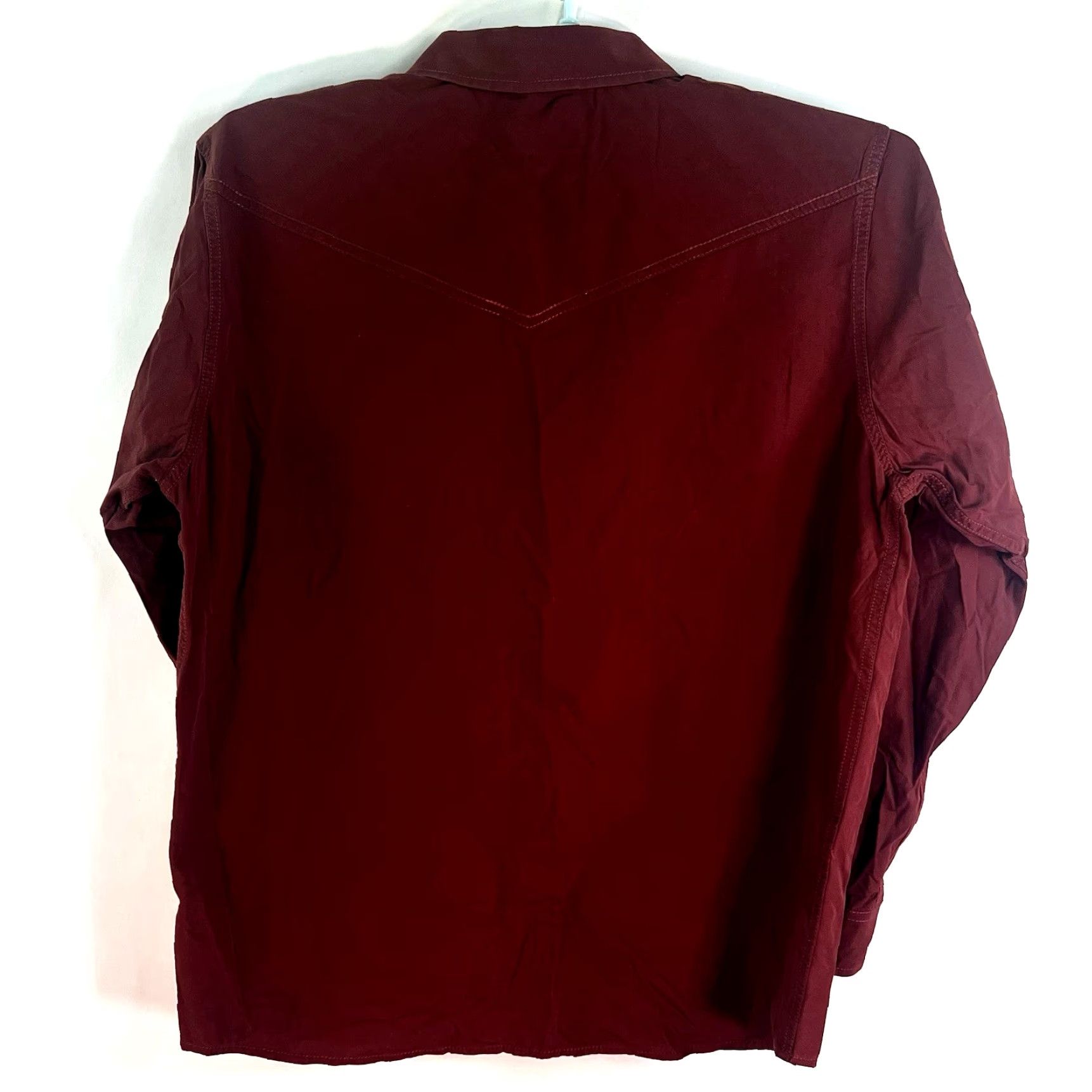 Cody James Cody James Western Button-Up Shirt Mens L Rust Color Embroidered Pockets Casual Workwear Cotton Long Sleeve Button-Up Size US L / EU 52-54 / 3 - 6 Thumbnail