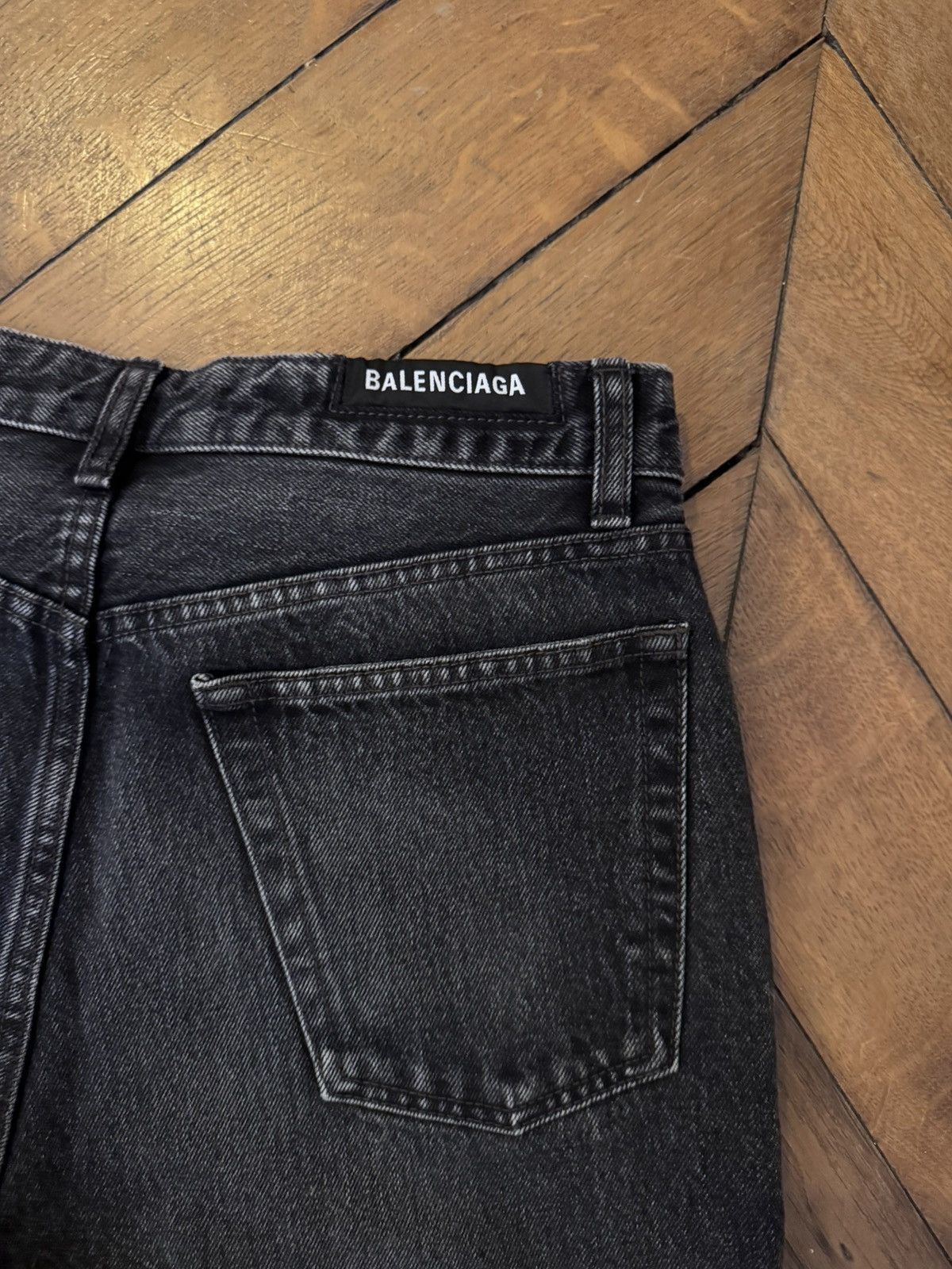 Balenciaga Jean Balanciaga Black Size US 31 - 12 Thumbnail