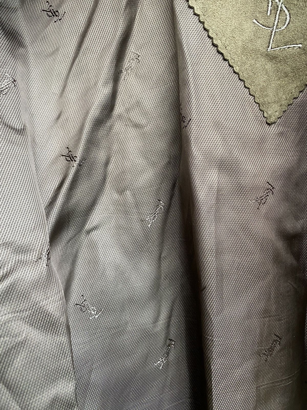 Yves Saint Laurent 90’s Suede YSL Leather Jacket Soft Beige/Brown Size US L / EU 52-54 / 3 - 21 Thumbnail
