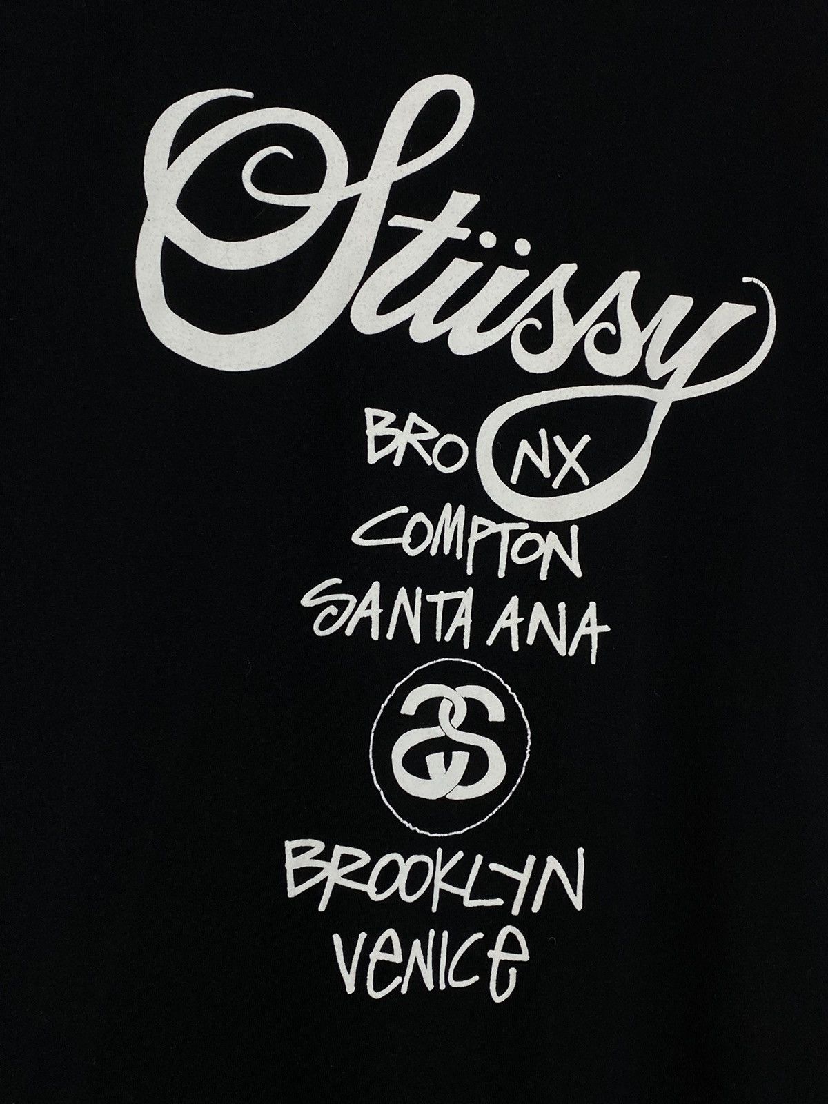 Stussy 🔥 STÜSSY WORLD TOUR TEE NYC TOKYO PARIS COMPTON VIBES_ Size US M / EU 48-50 / 2 - 7 Thumbnail