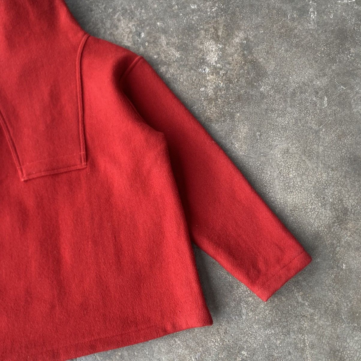 Warehouse Warehouse Pullover Wool Melton Jacket Side Zipper Talon USA Size US S / EU 44-46 / 1 - 11 Thumbnail