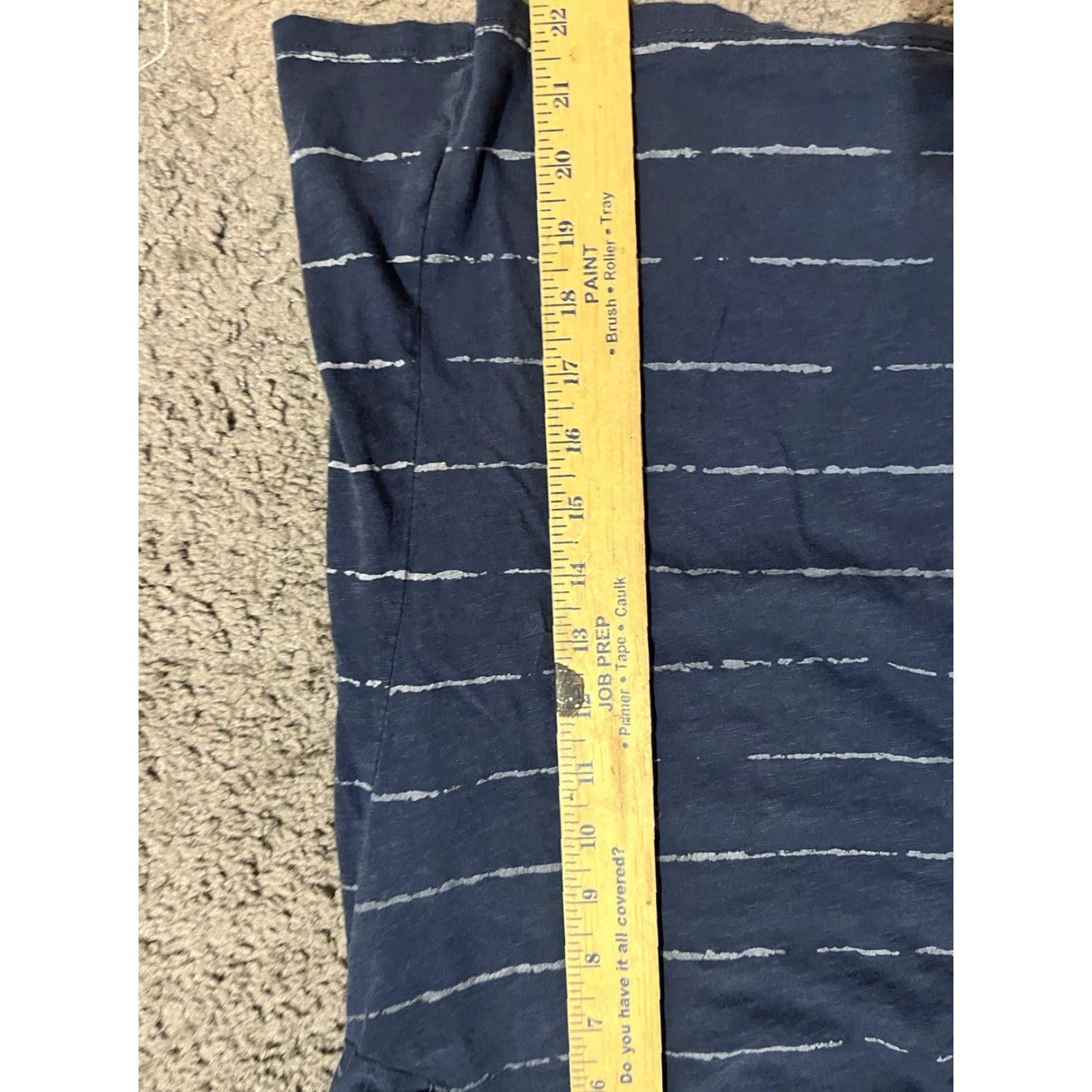Vintage G.H. Bass & Co. Striped Casual Long Sleeve Tee Navy Blue Size Small 100% Cotton Womens Size S / US 4 / IT 40 - 5 Thumbnail