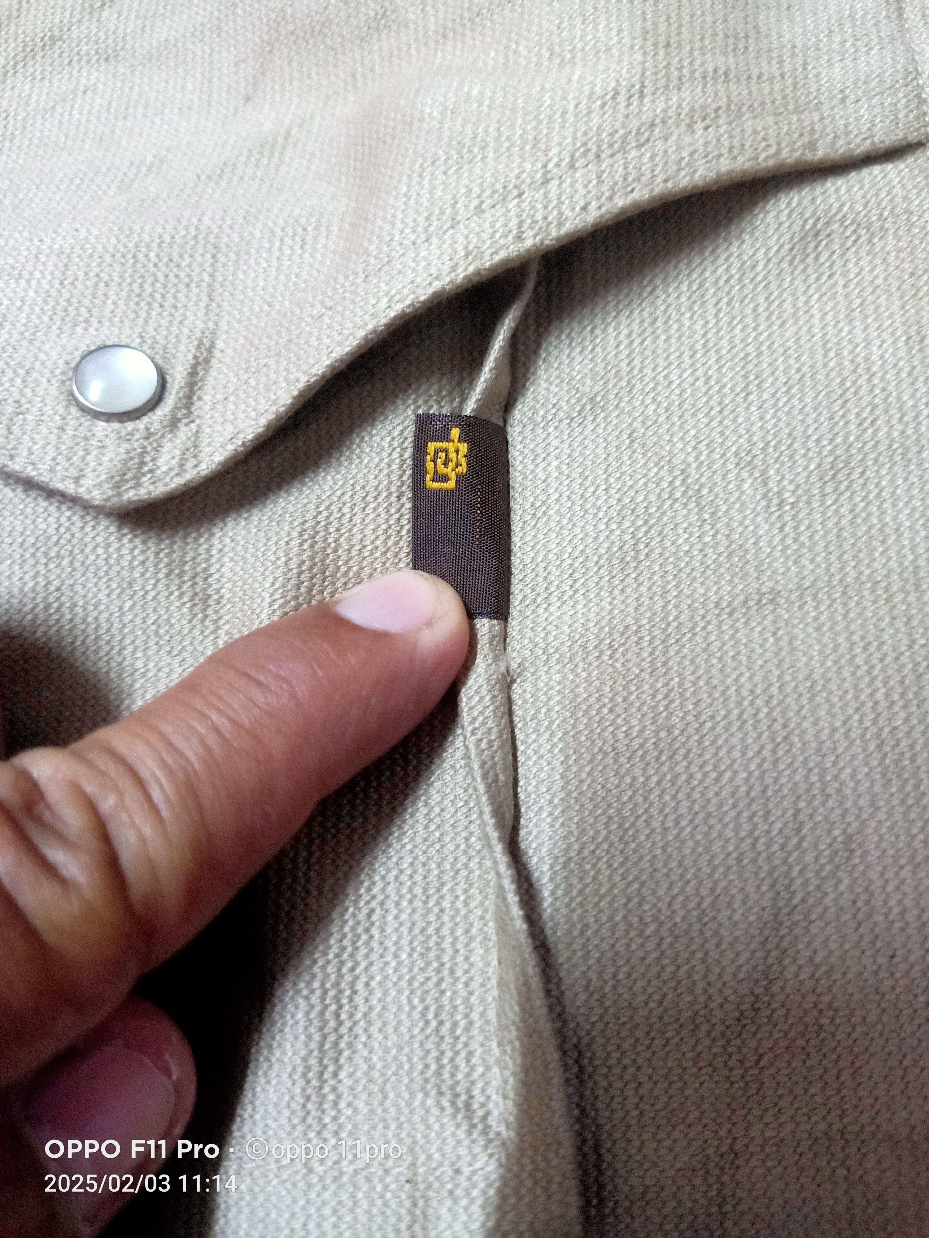 Japanese Brand × SHIPS Ships Studio Western Oribe Heavy Cotton Shirt Size US M / EU 48-50 / 2 - 9 Thumbnail