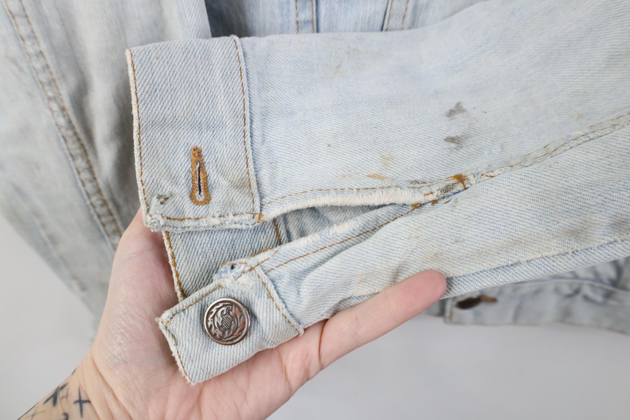 Vintage Vintage 70s Streetwear Denim Jean Trucker Jacket Blue USA Size US M / EU 48-50 / 2 - 6 Thumbnail