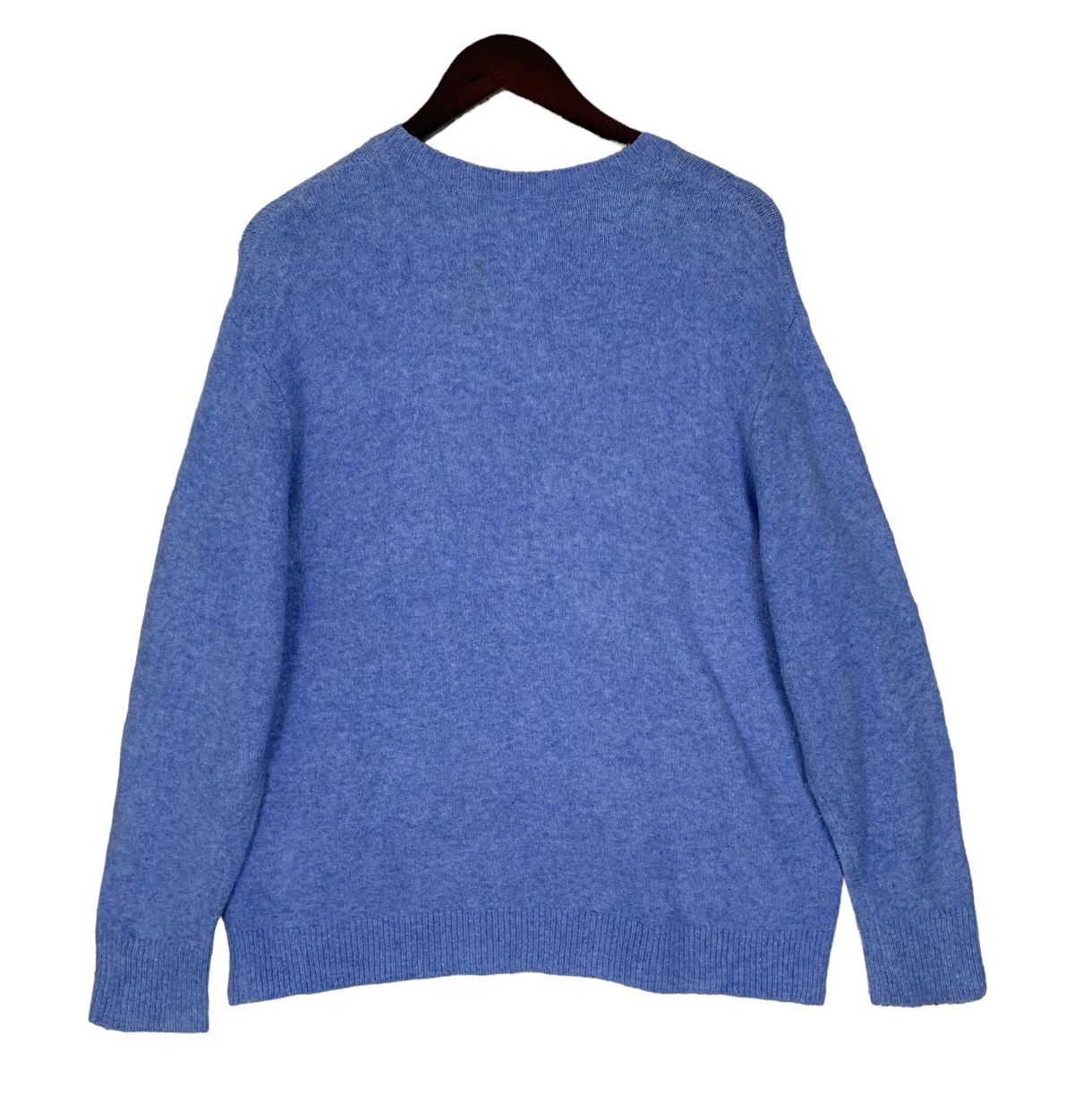 JW Anderson × Japanese Brand × Uniqlo Uniqlo J.W Anderson Japanese Brand Sweatshirt Colour Blue Size L / US 10 / IT 46 - 7 Thumbnail