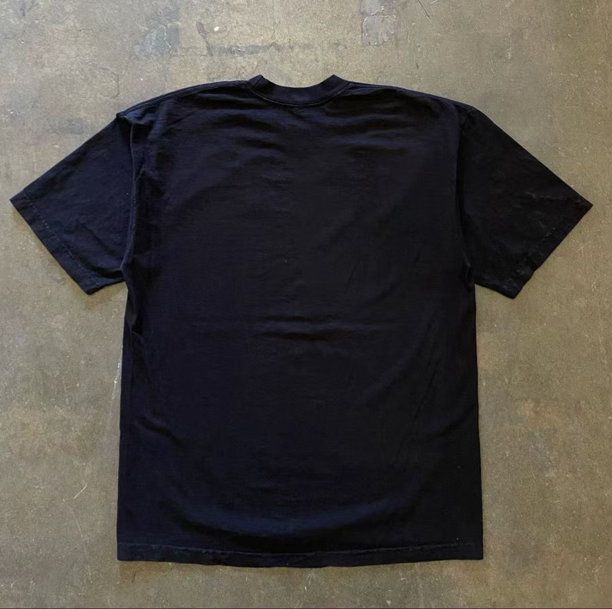 Vintage Black washed vintage cat print cotton t-shirt Size US M / EU 48-50 / 2 - 2 Thumbnail